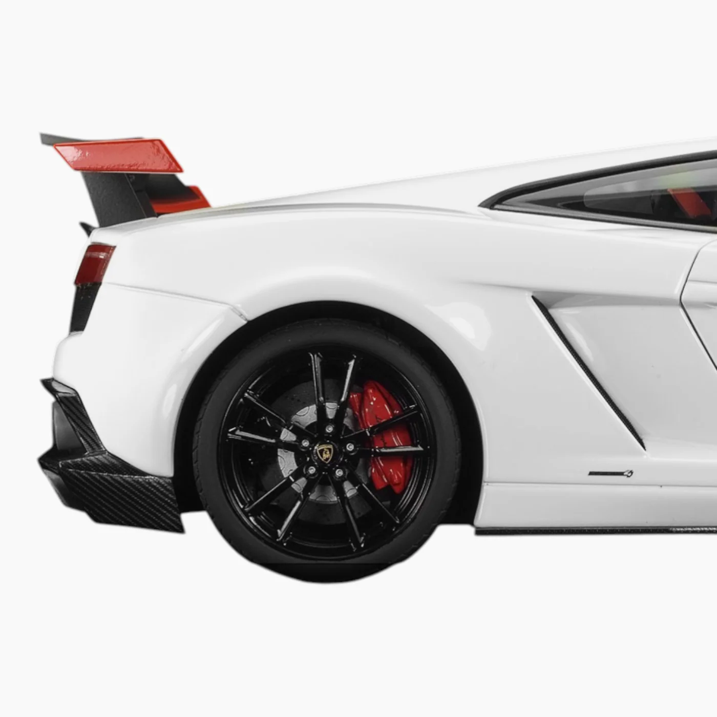 AUTOart Lamborghini Gallardo LP570-4 Super Trofeo Stradale White 1:18 Scale Model Car - Image 8