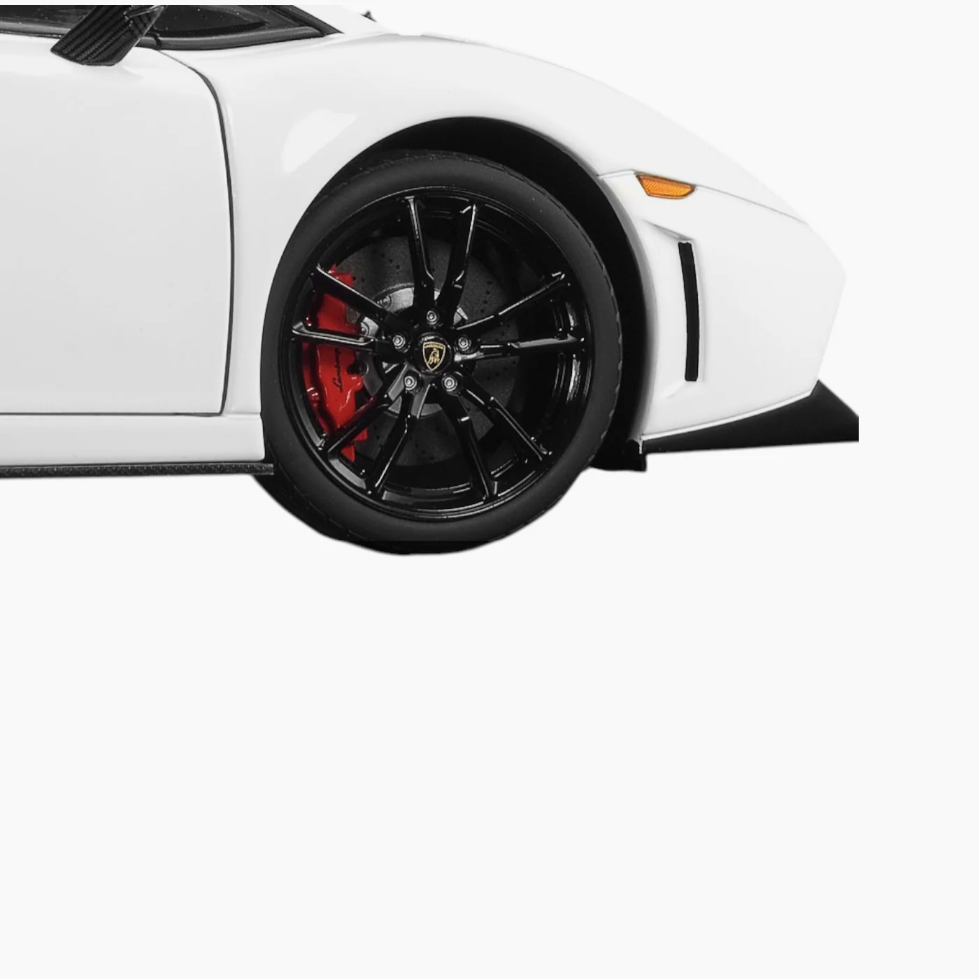 AUTOart Lamborghini Gallardo LP570-4 Super Trofeo Stradale White 1:18 Scale Model Car - Image 9