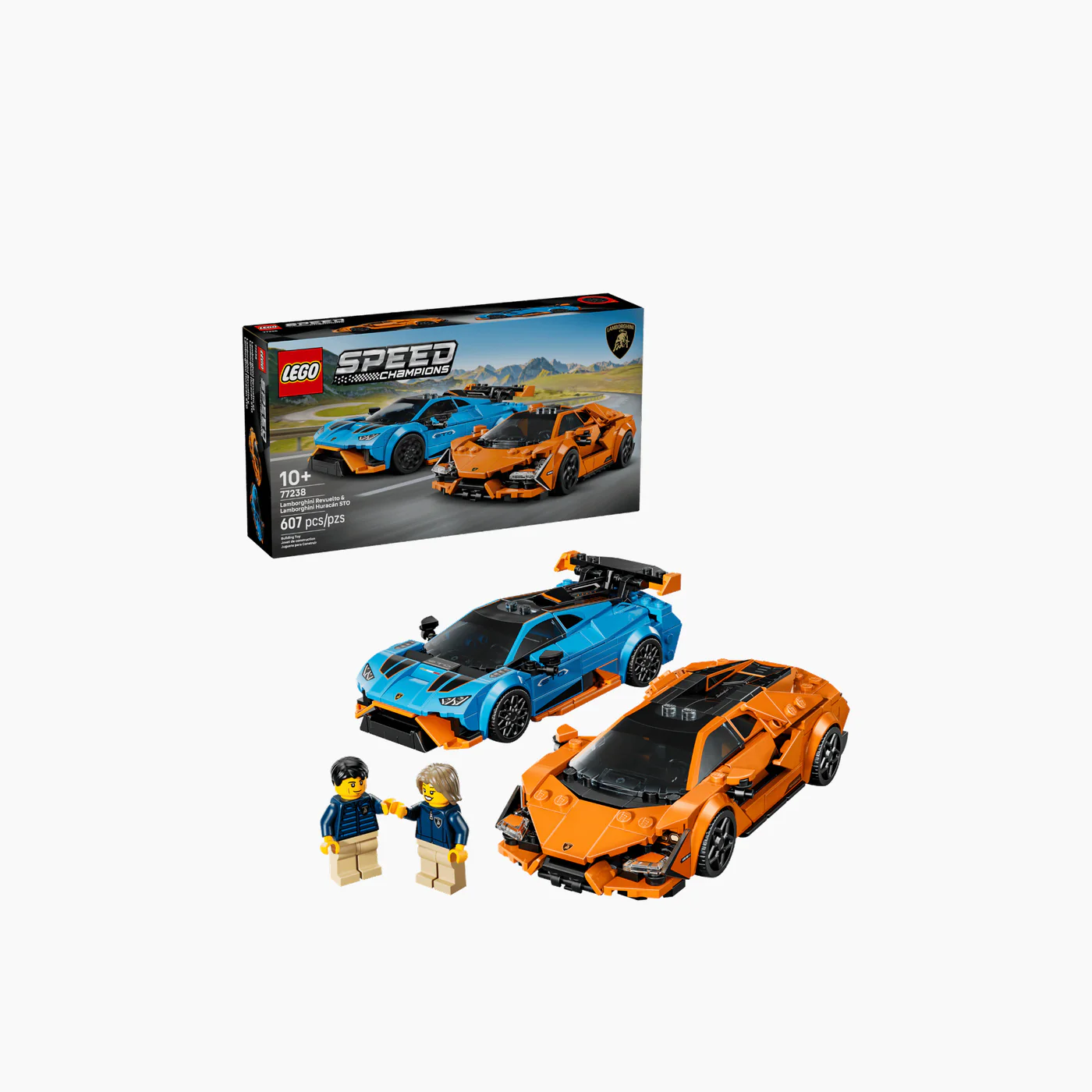 LEGO Lamorghini Revuelto & Huracan STO- 607 Pcs - Image 2