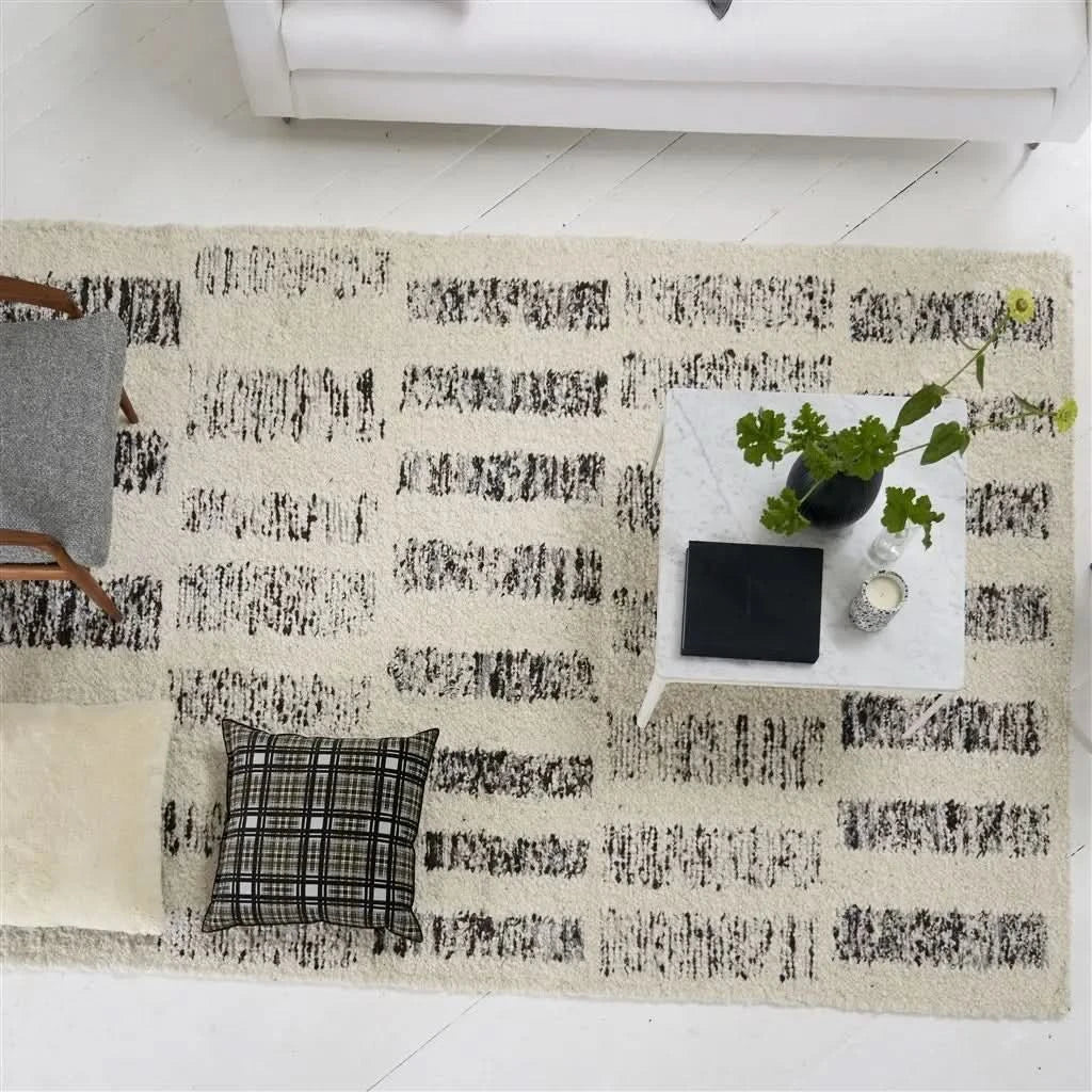 Designers Guild Large Natural Cormo Rug - Image 3