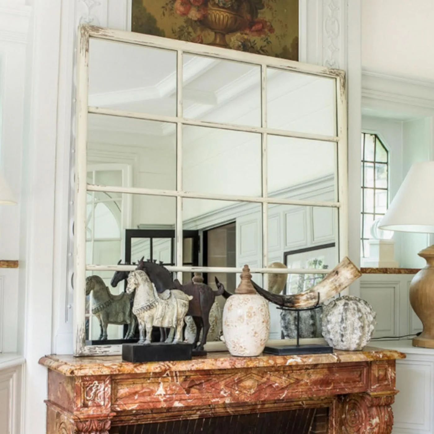 Splendido Home Furniture Large Square Mirror - Image 2