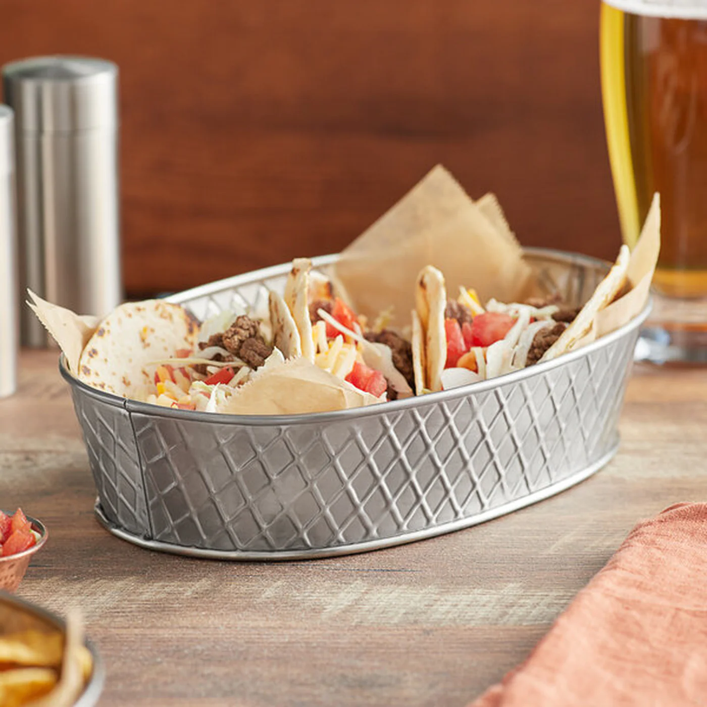 Table Craft LATTICE Oval Platter - Image 2