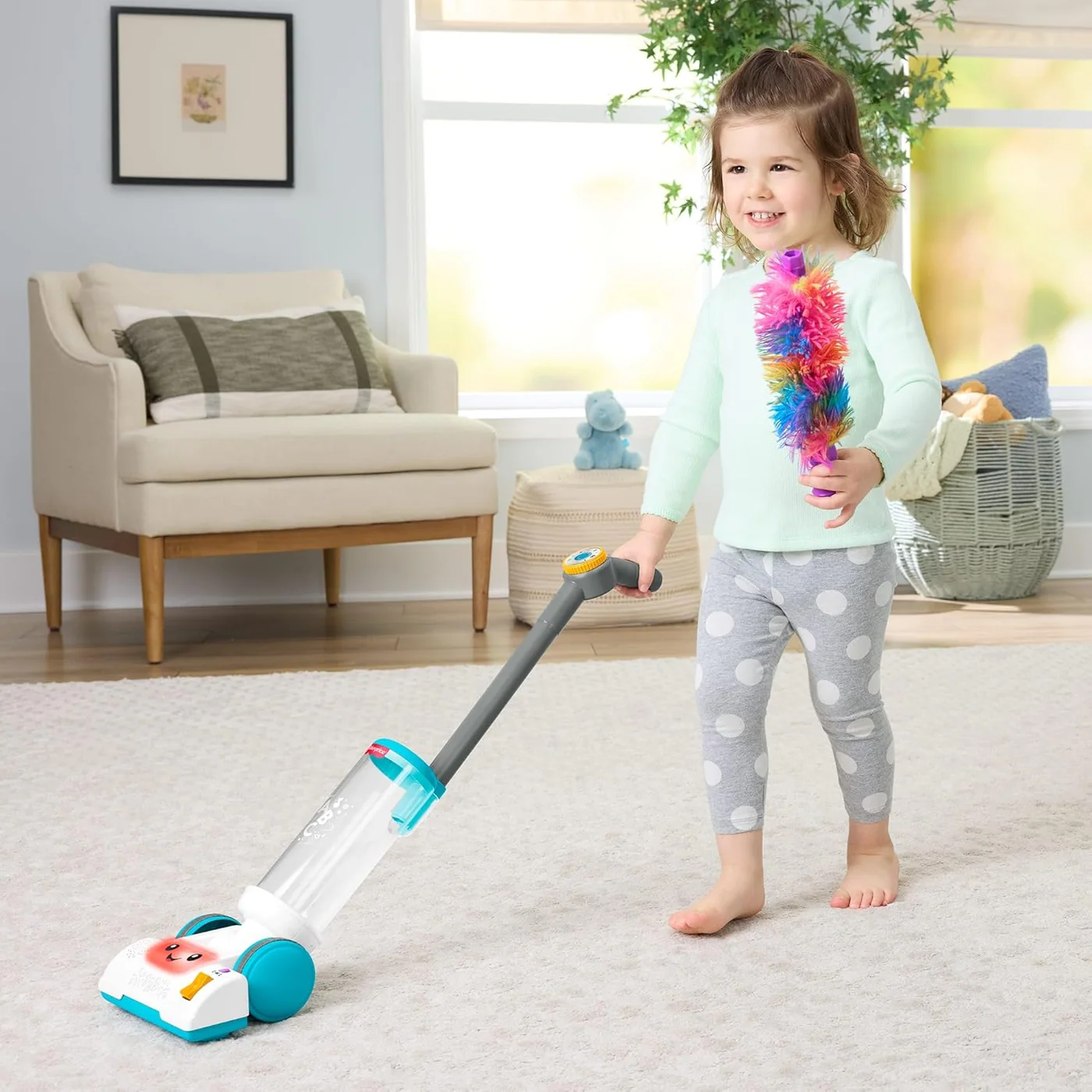 Fisher-Price Laugh and Learn Vacuum - Image 4