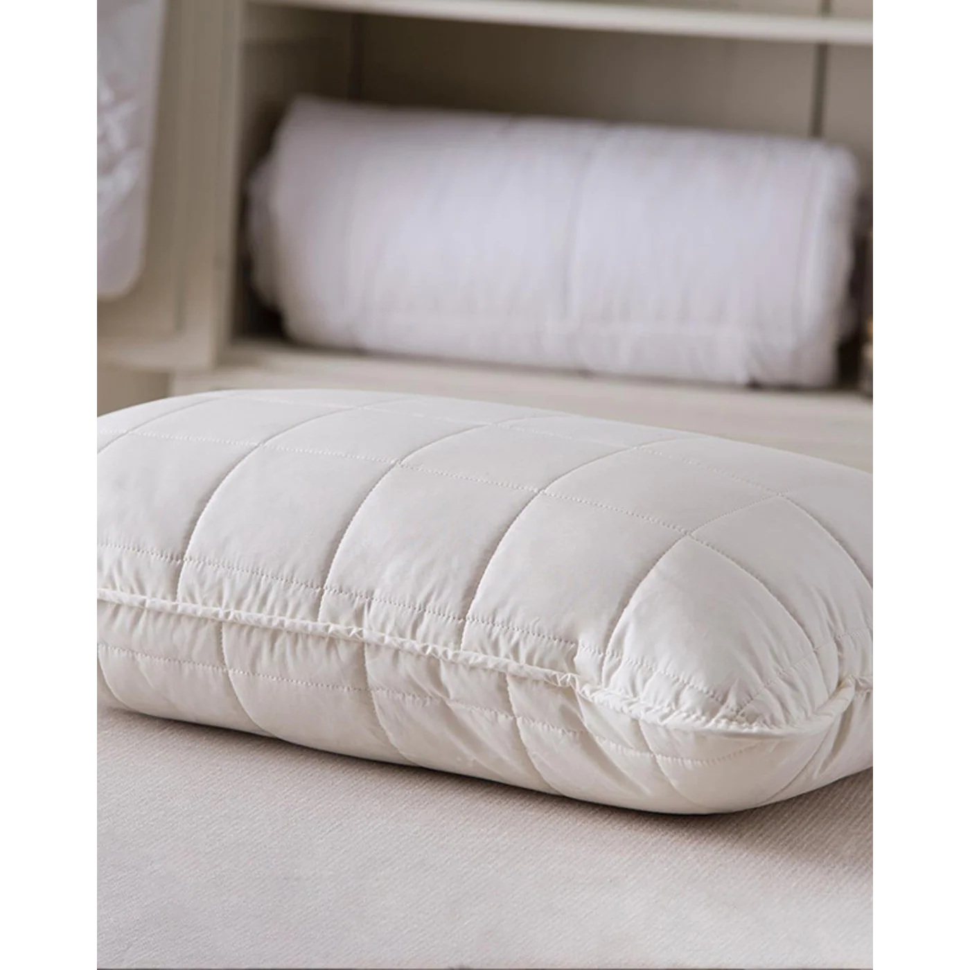 EH Living Layna Wool Pillow 50x70 cm Cream - Image 5