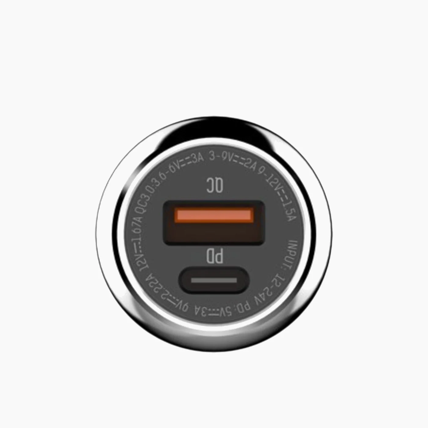 LDNIO C1 Zinc Alloy Shell Super Fast Car Charger (36W) - Image 3