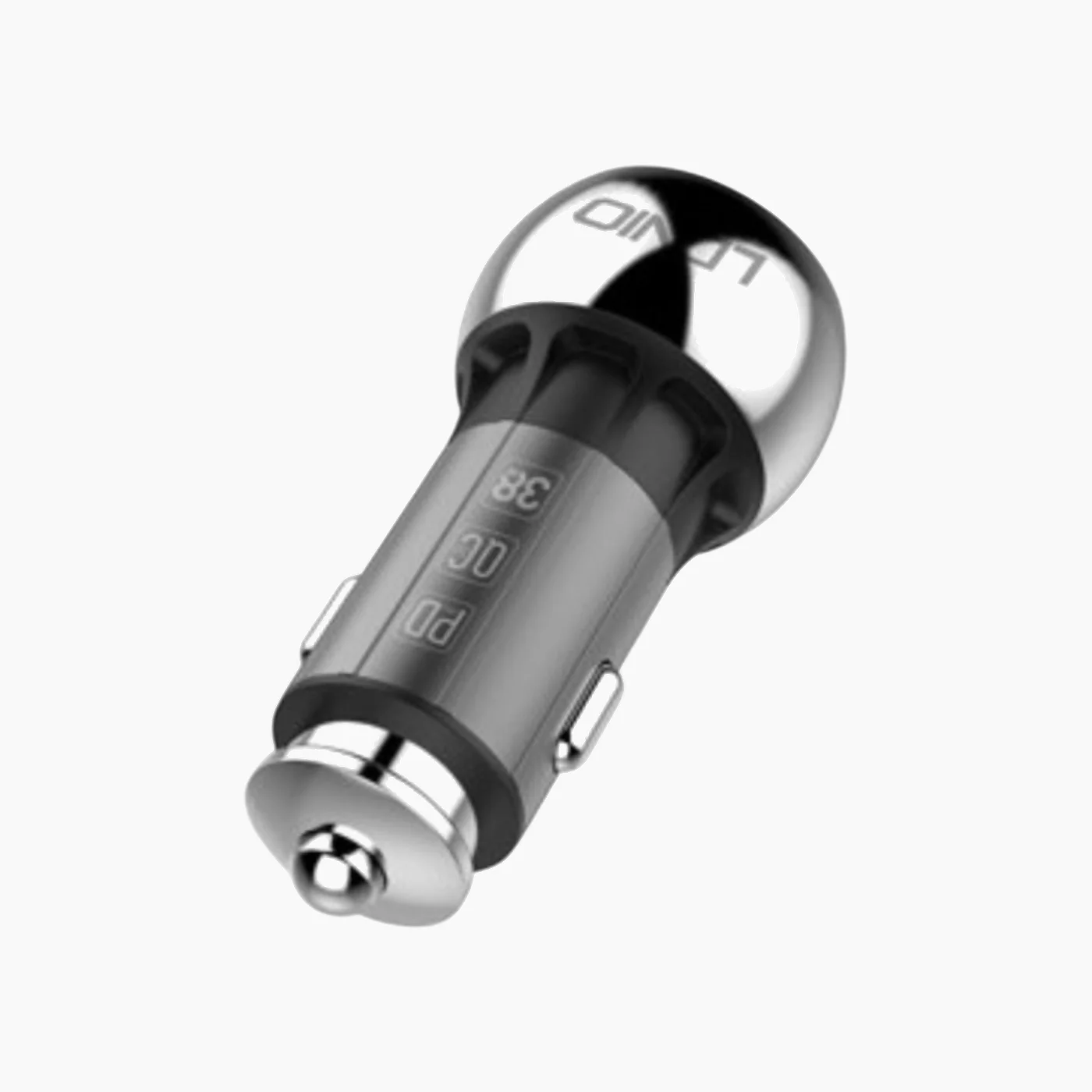 LDNIO C1 Zinc Alloy Shell Super Fast Car Charger (36W) - Image 4