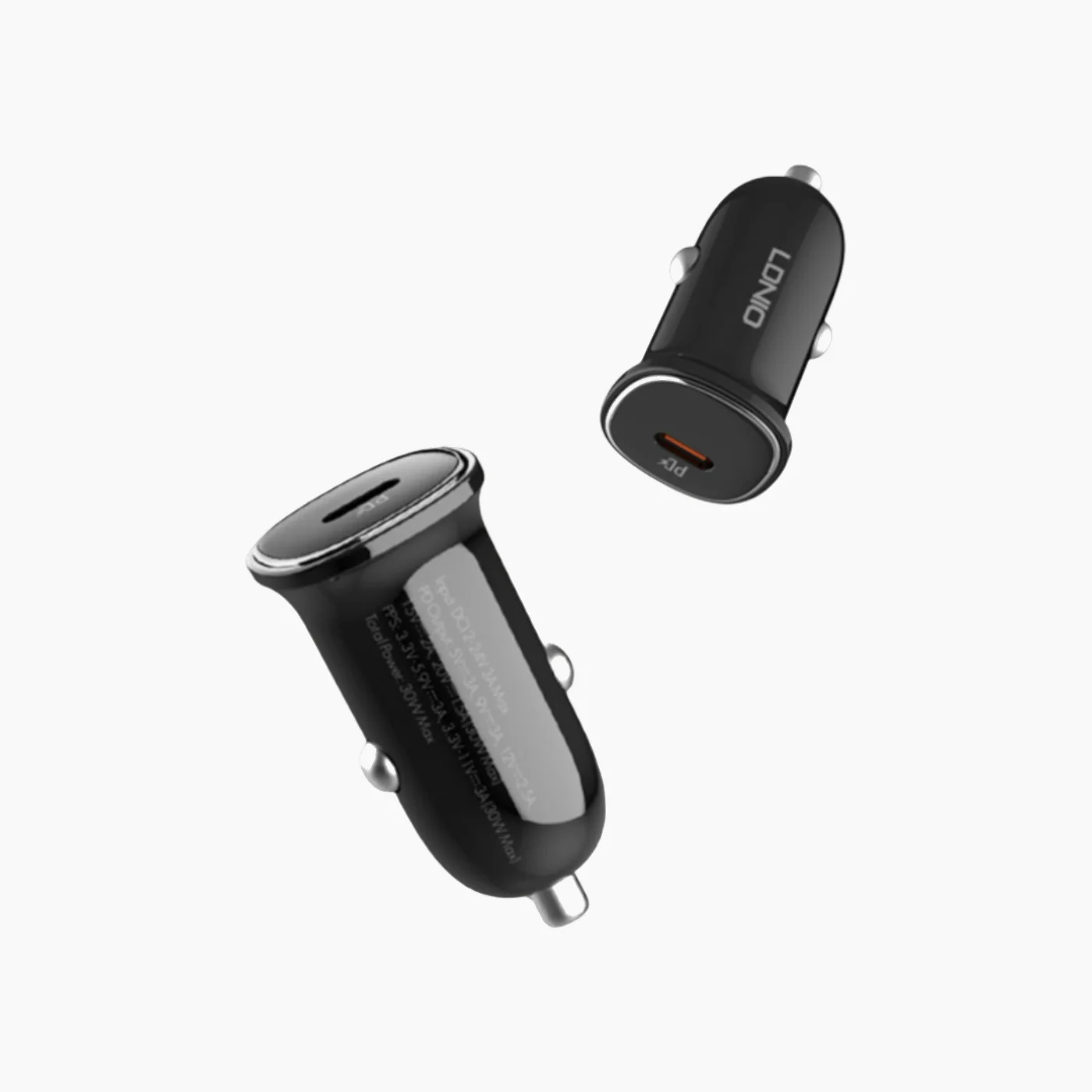 LDNIO C106 PD Super Fast Car Charger (30W) - Image 2