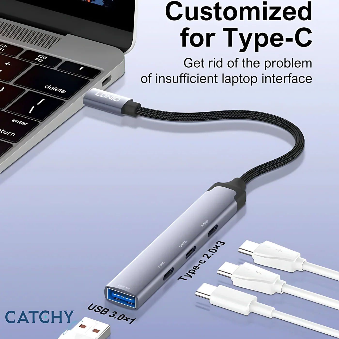 LDNIO DS-74U USB Hub - Image 4