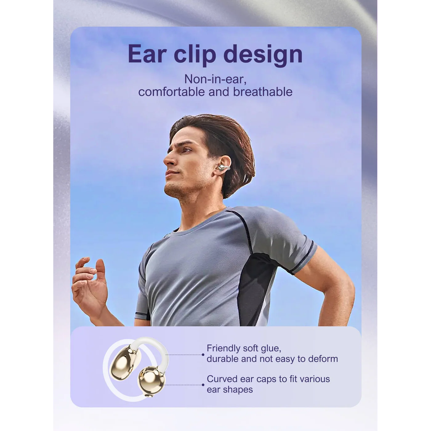 LDNIO T08 Wireless Stereo BT Open Earphones - Image 7