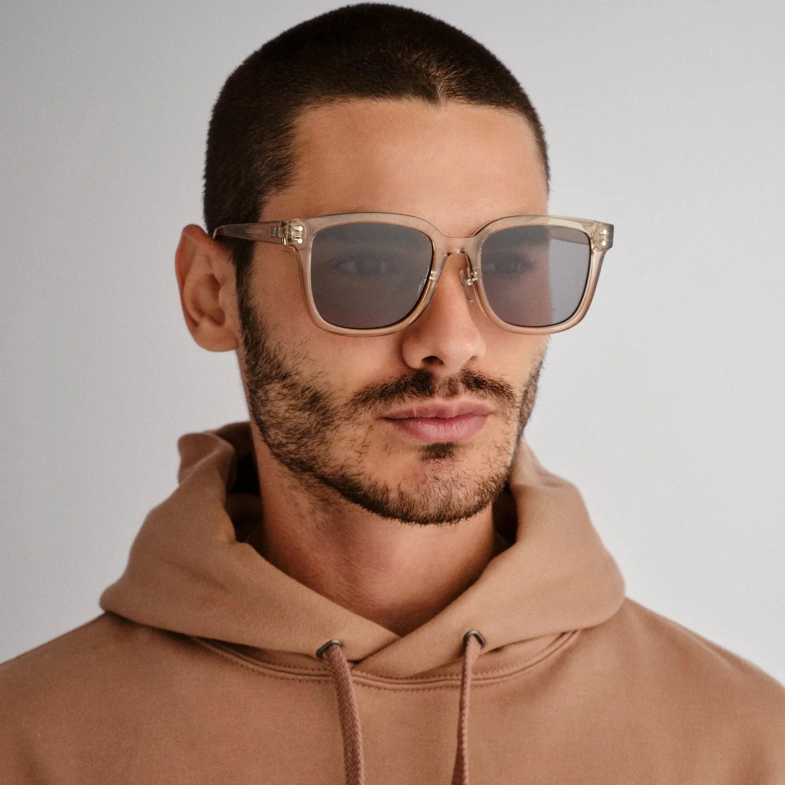 Le Specs Le Domino LWF2552270 - Green Tea/ Grey Mono Sunglasses - Image 4