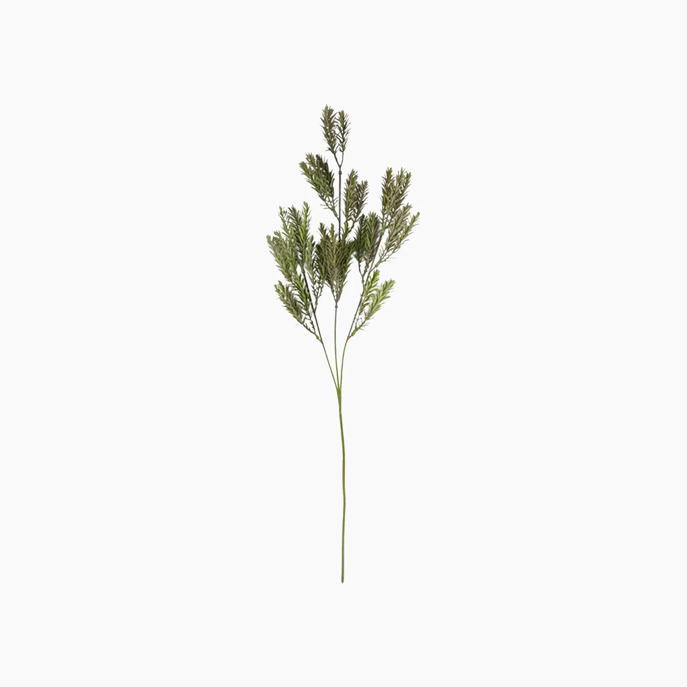 EH Living Leafy Single Branch Artificial Flowe 73 cm Dark Green