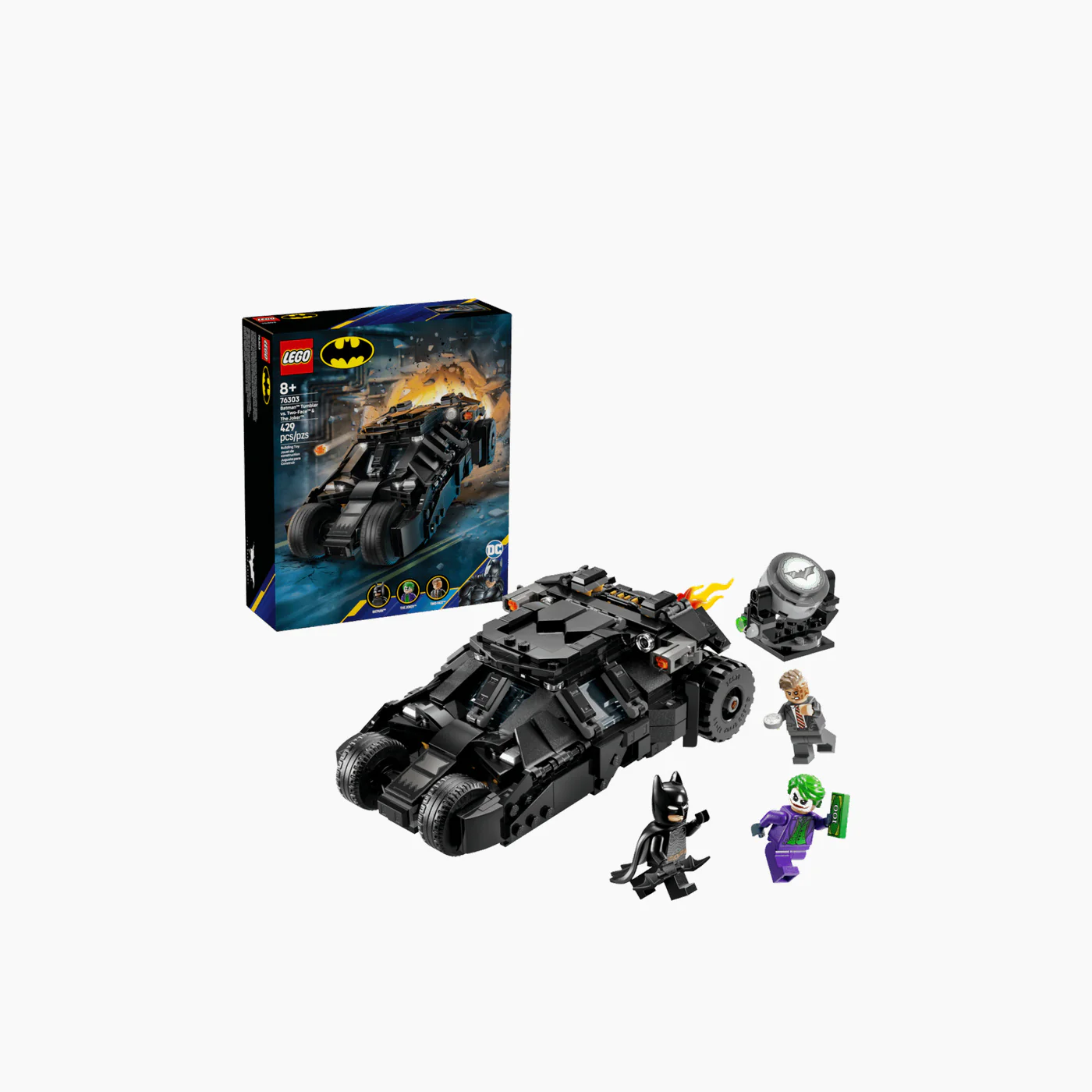 Lego Batman Tumbler Vs. Two - Face & The Joker - 429 Pcs