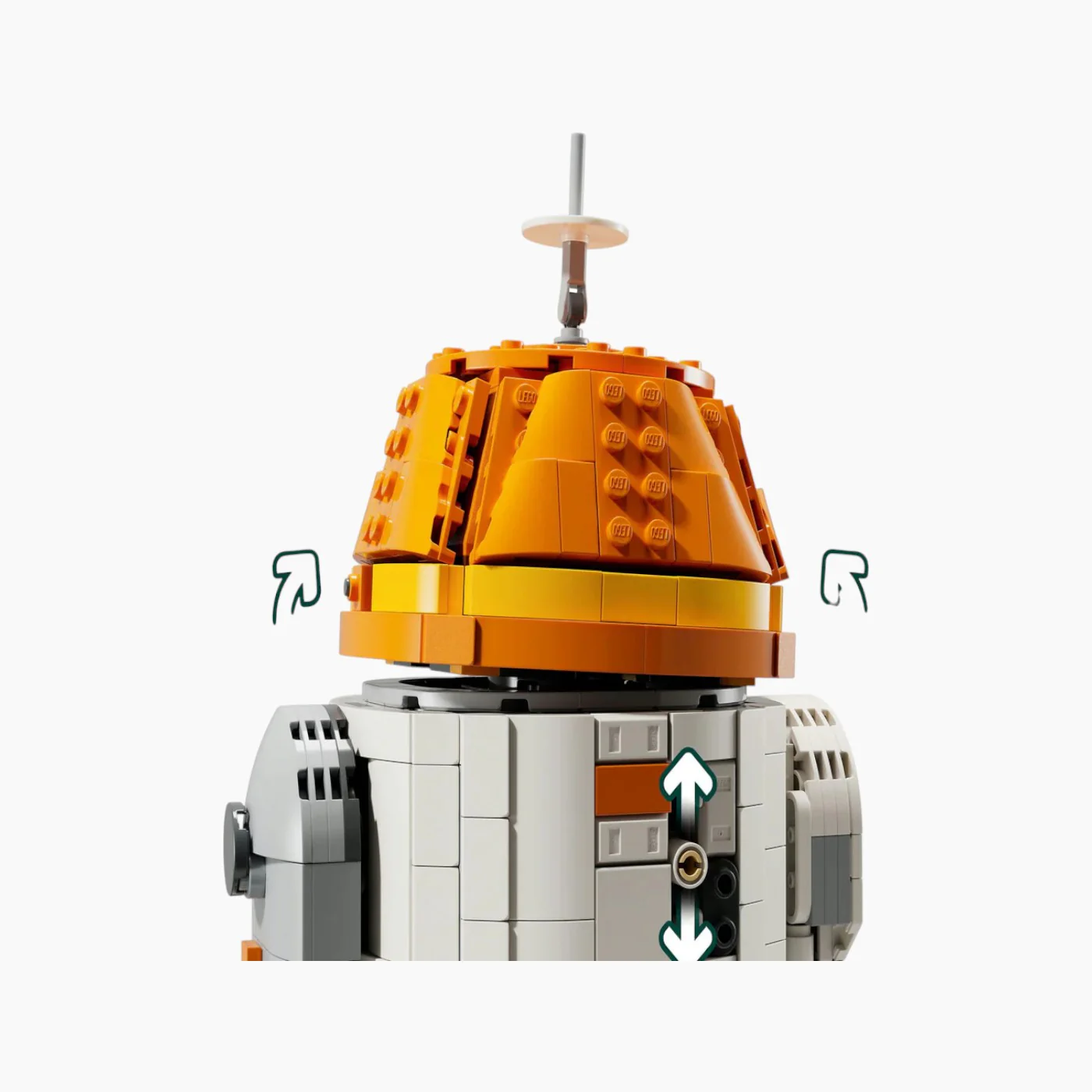 Lego Chopper C1 - 10P Astromech Droid - 1039 Pcs - Image 3