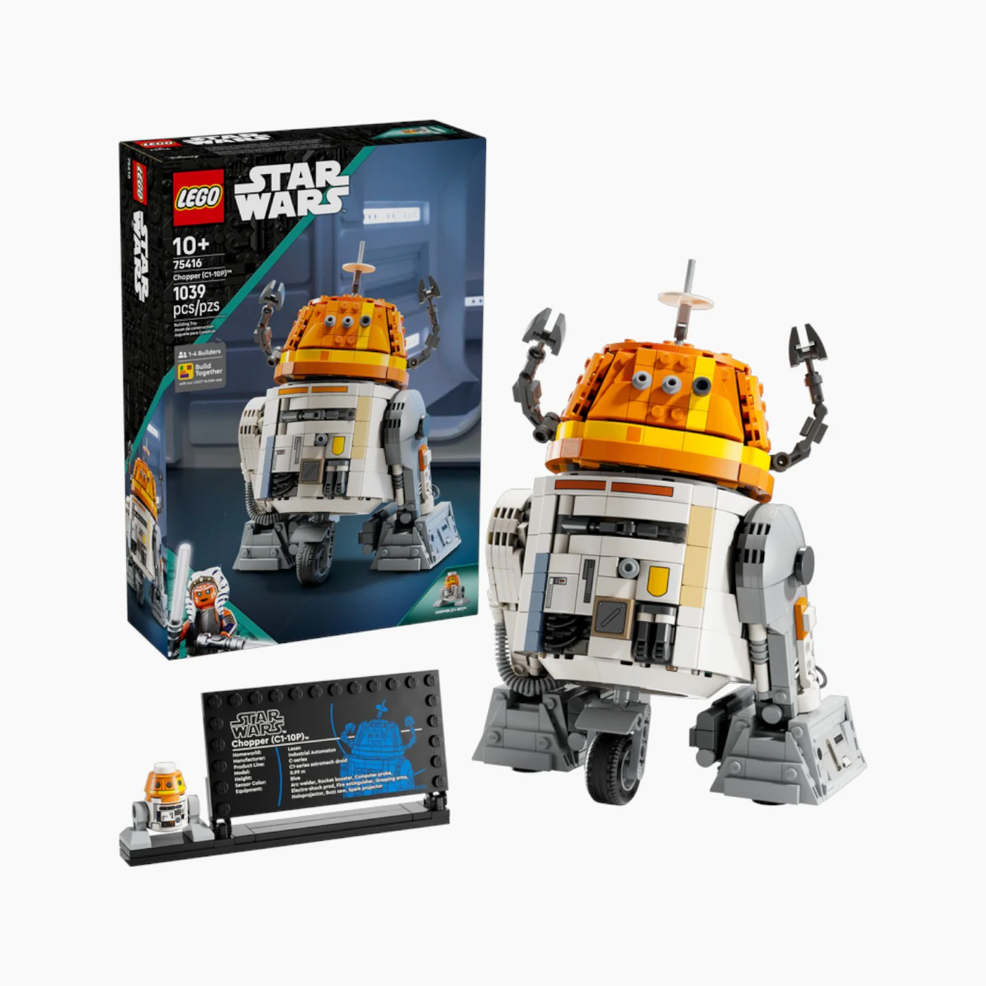 Lego Chopper C1 - 10P Astromech Droid - 1039 Pcs - Image 4