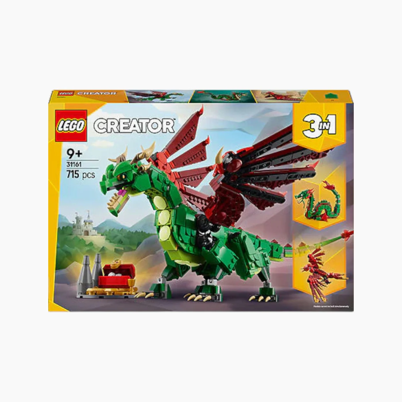 Lego Medieval Dragon - 715 Pcs - Image 3