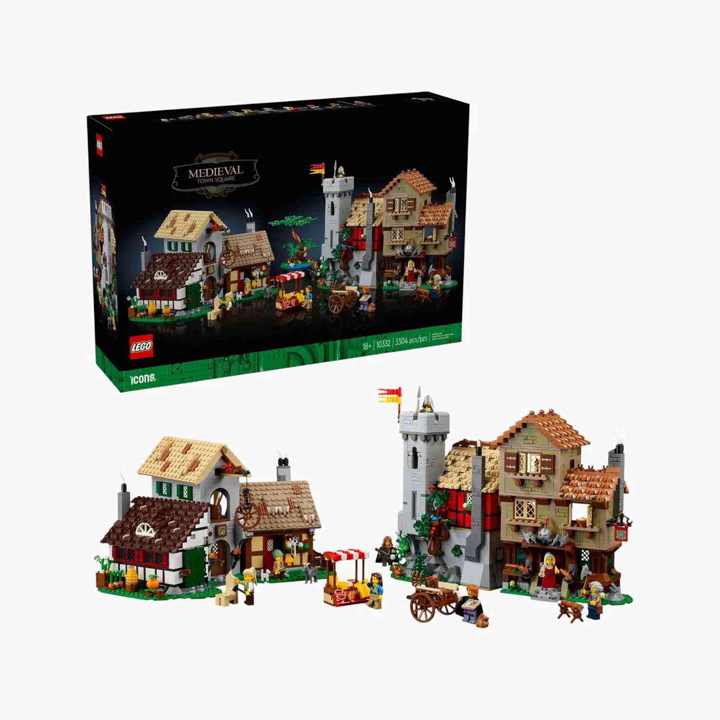 Lego Medieval Town Square - 3304 Pcs Rare Edition - Image 2