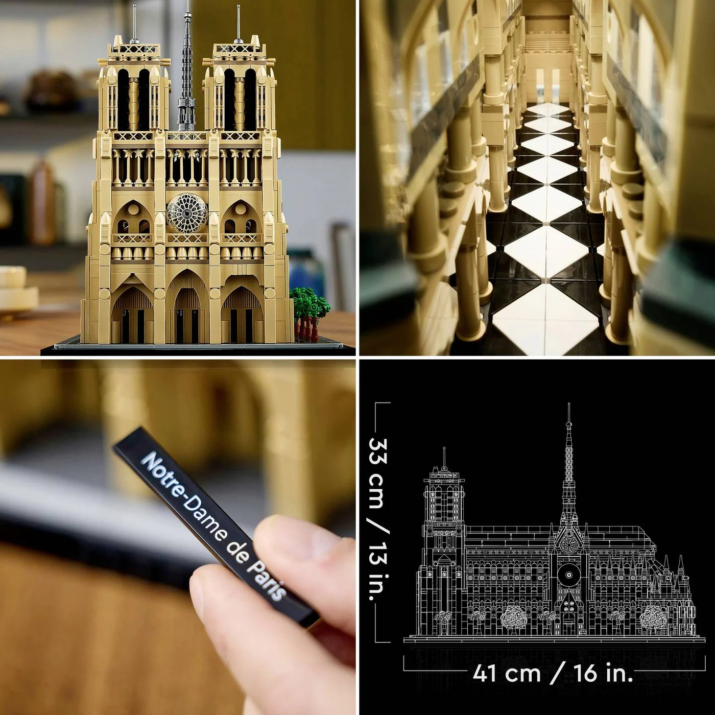 LEGO Notre-Dame De Paris- 4383pcs - Image 7