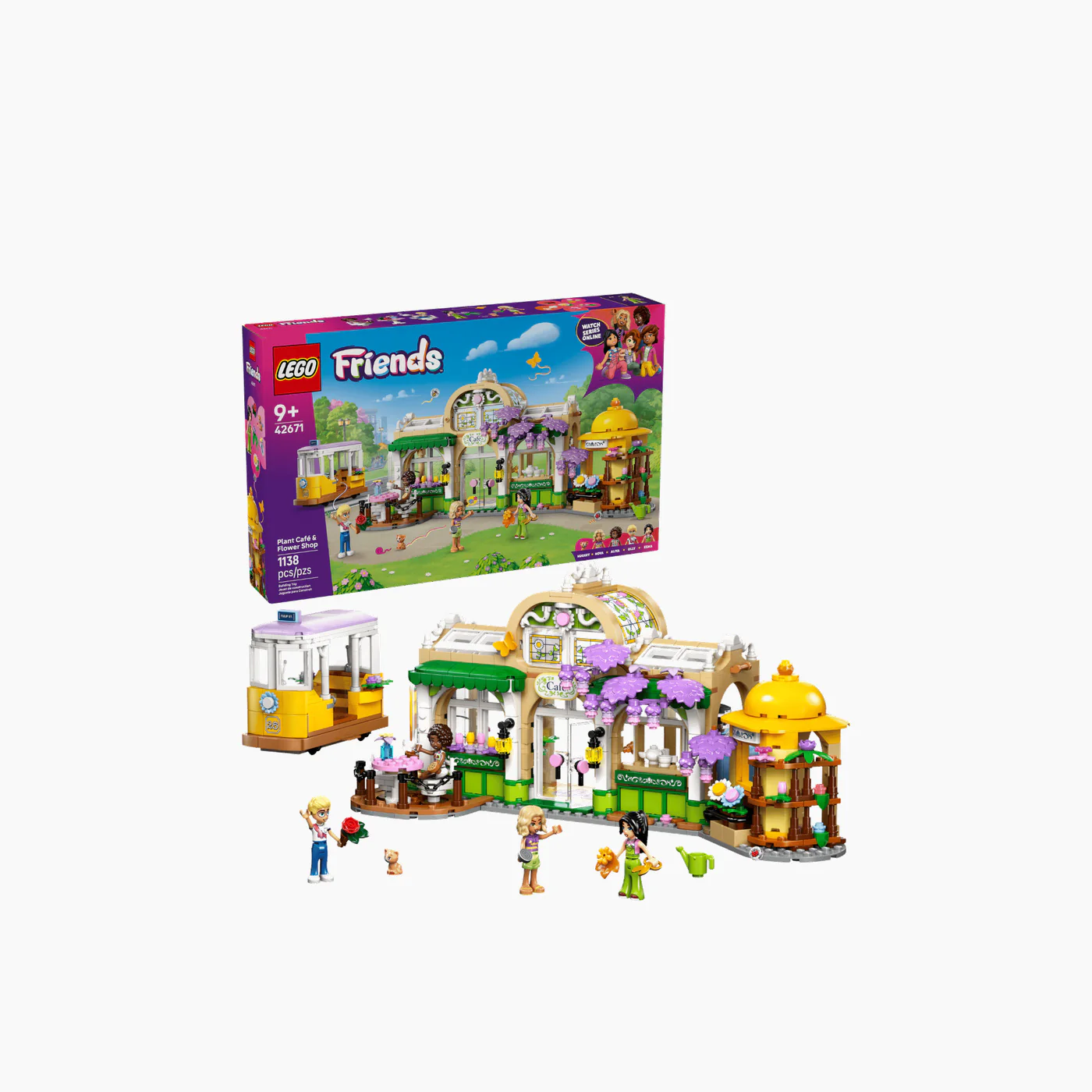 Lego Plant Cafe & Flower Shop - 1138 Pcs