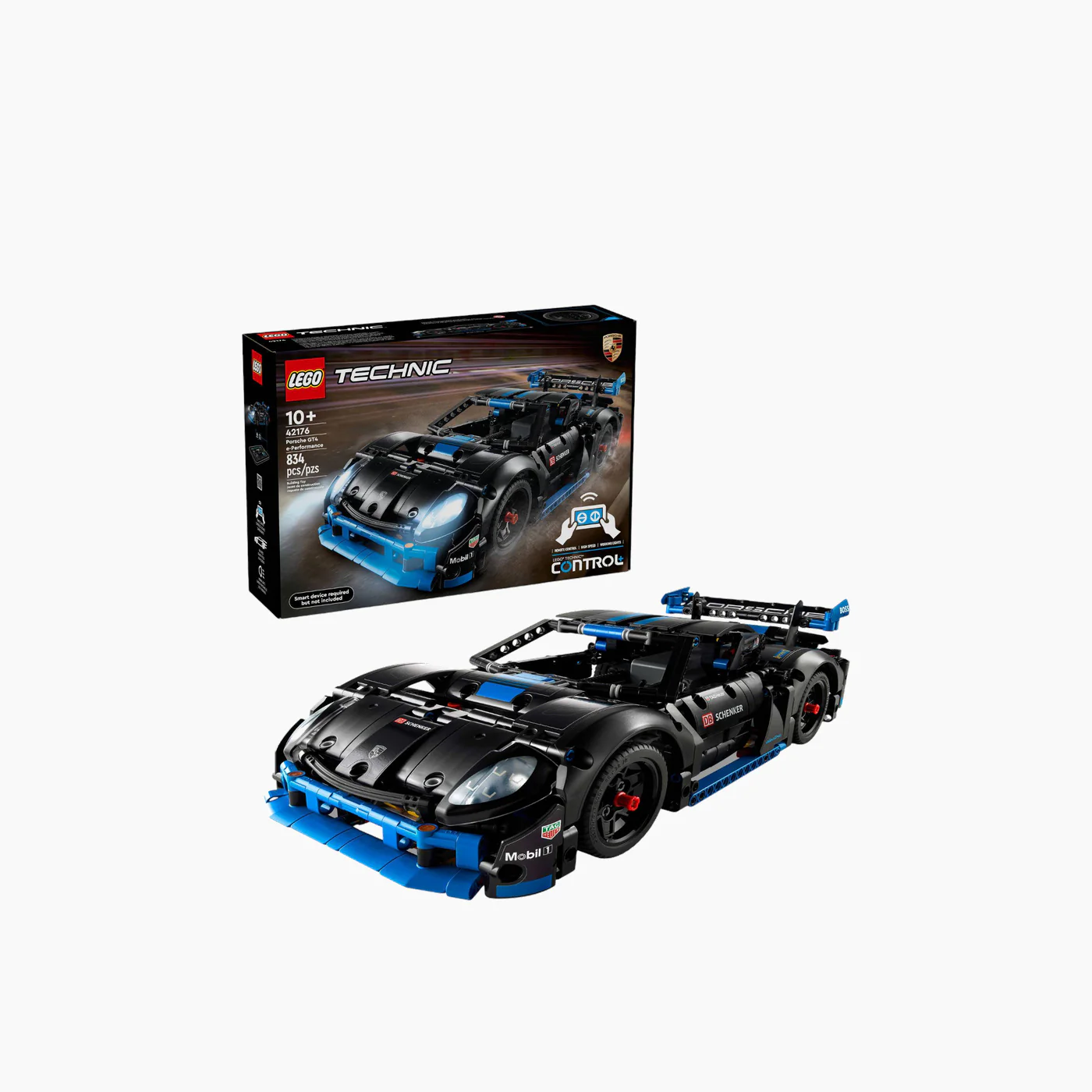 Lego Porsche Gt4 E - Performance Race Car - 836 Pcs
