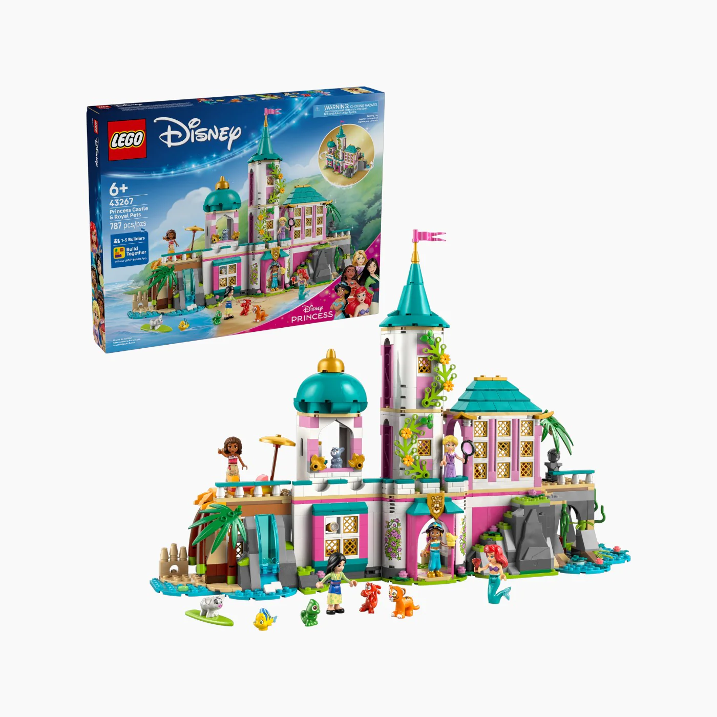 Lego Princess Castle & Royal Pets Construction Set - Image 2
