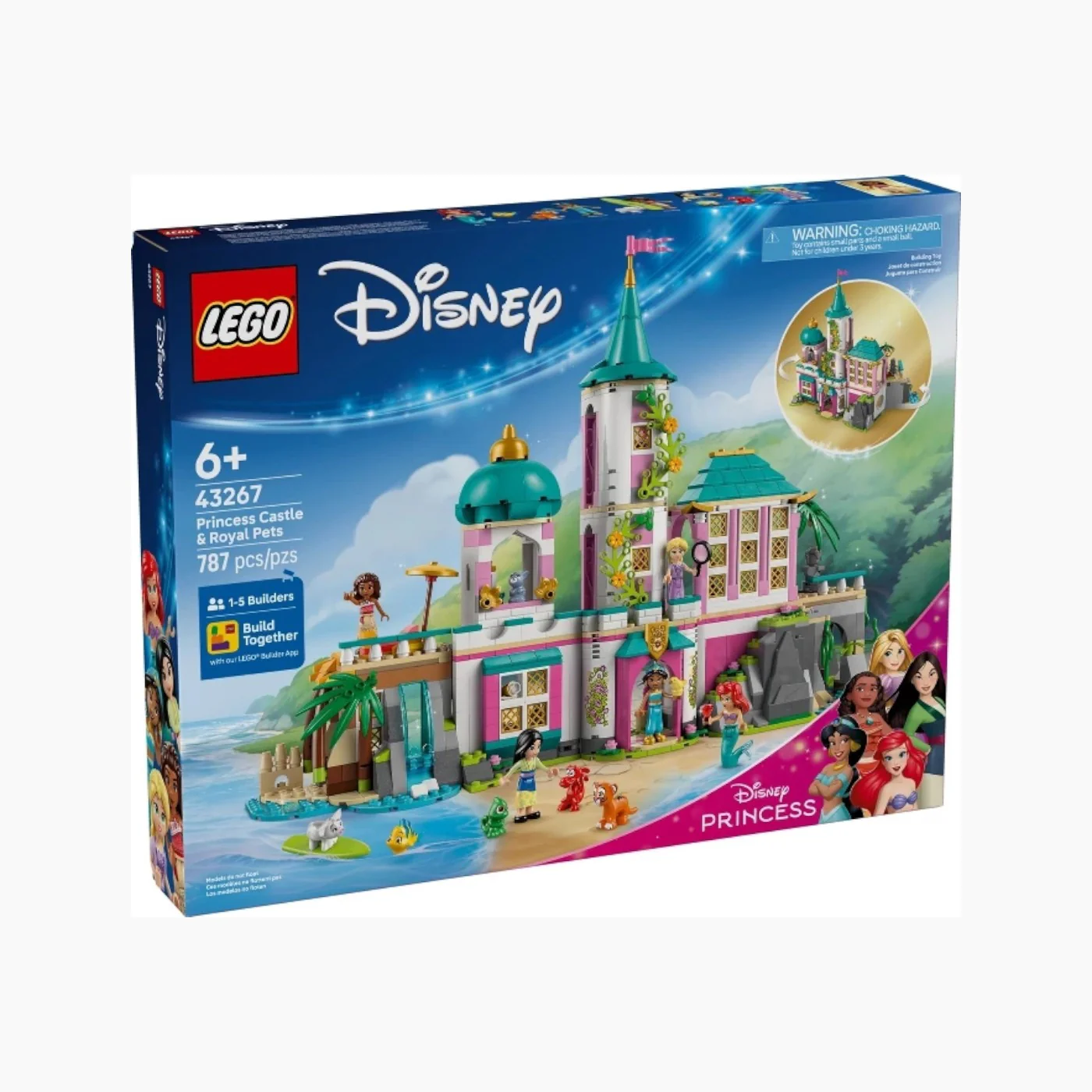 Lego Princess Castle & Royal Pets Construction Set - Image 3