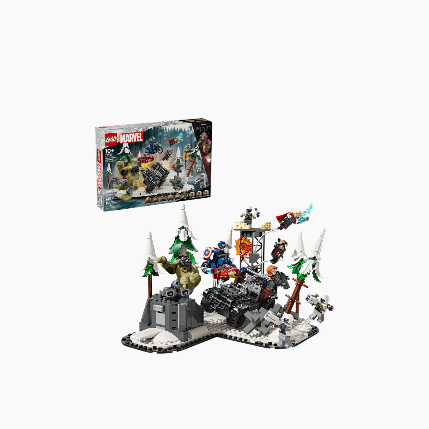 Lego The Avengers Assemble: Age Of Ultron - 613 Pcs