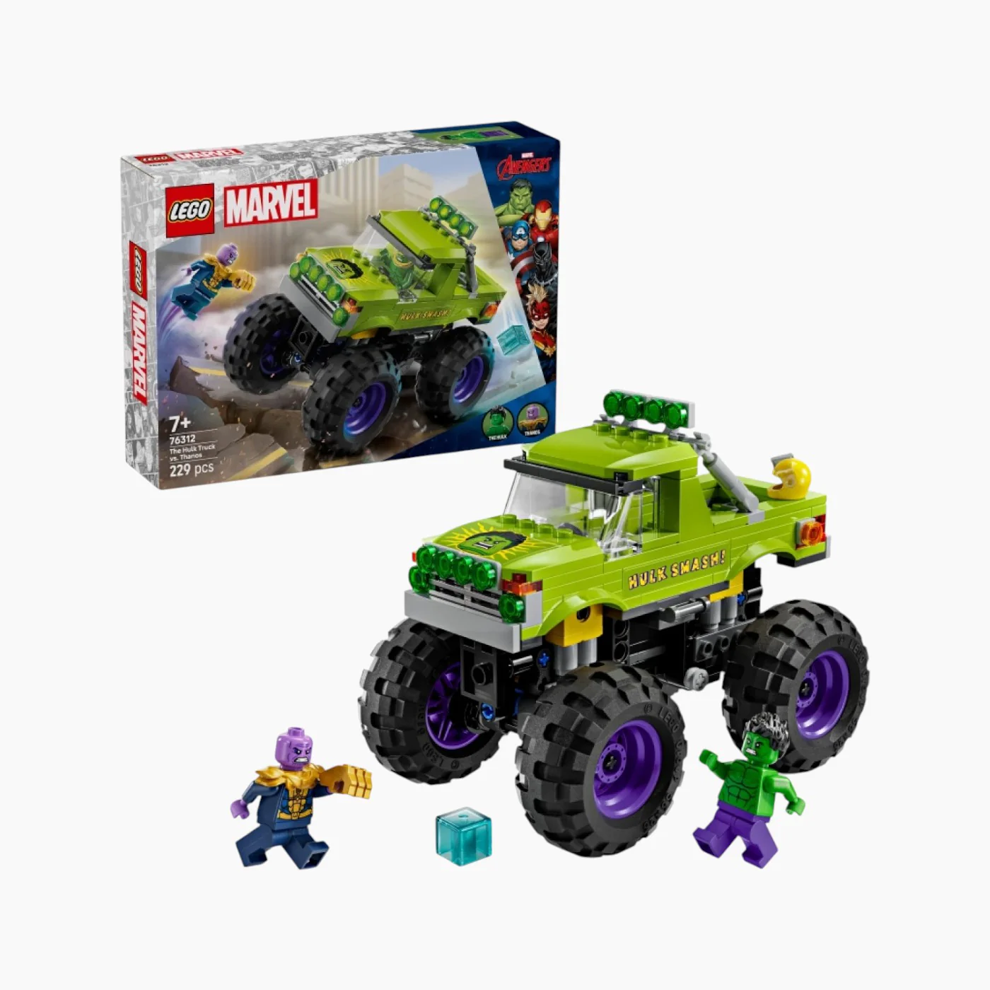 Lego The Hulk Truck Vs. Thanos - 229 Pcs - Image 5