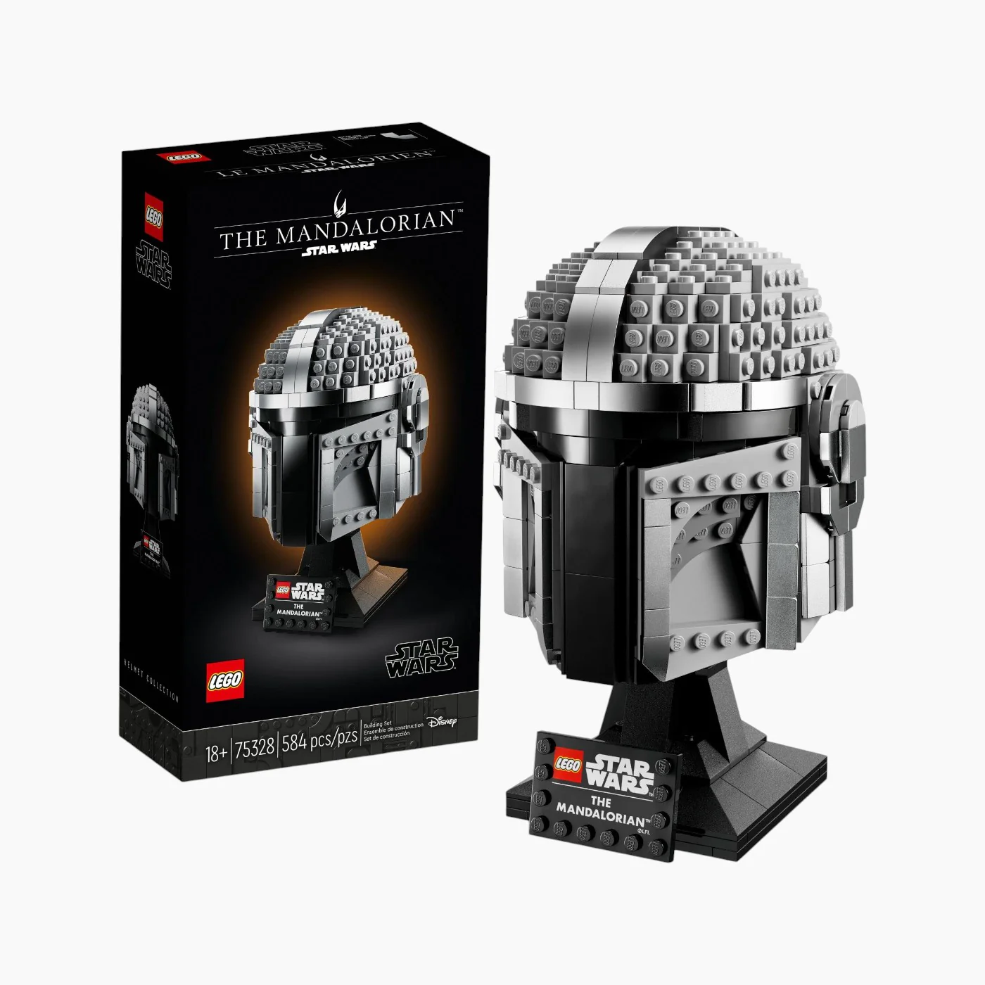 Lego The Mandalorian Helmet - 584 Pcs - Image 2