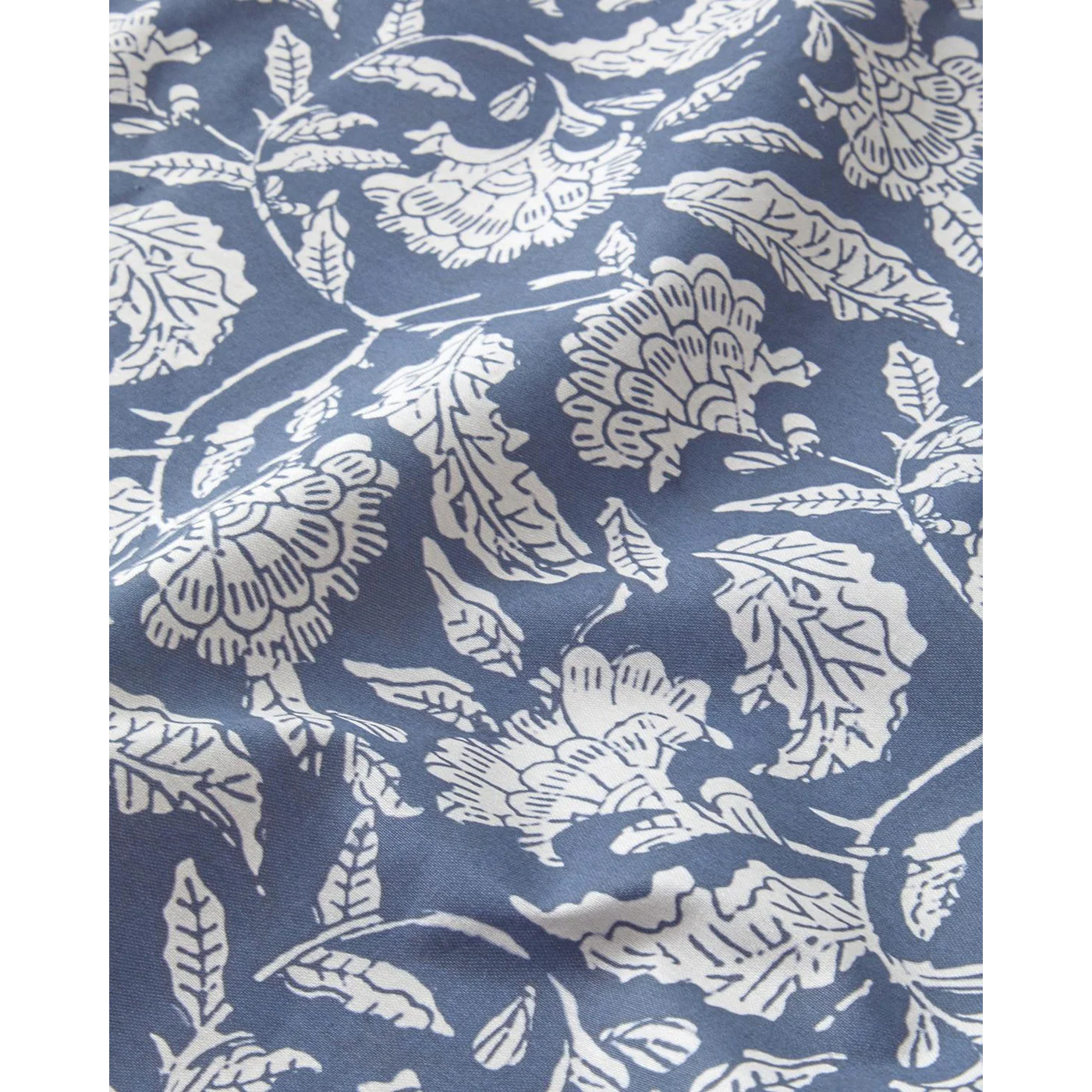 EH Living Lenna Cotton Polyester Waterproof Table Cloth 150x200 cm Navy Blue - Image 3