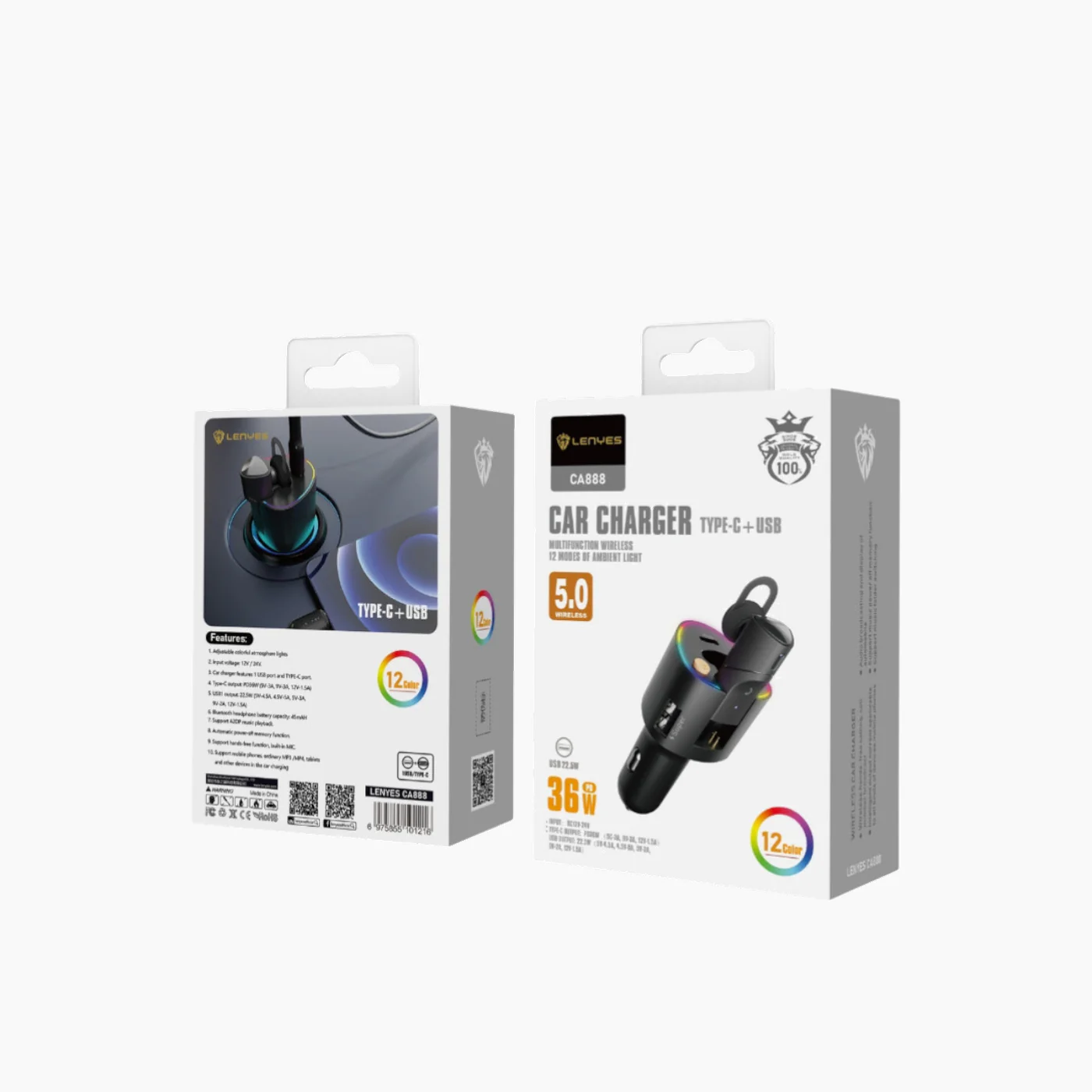 LENYES CA888 Car Charger - Image 4