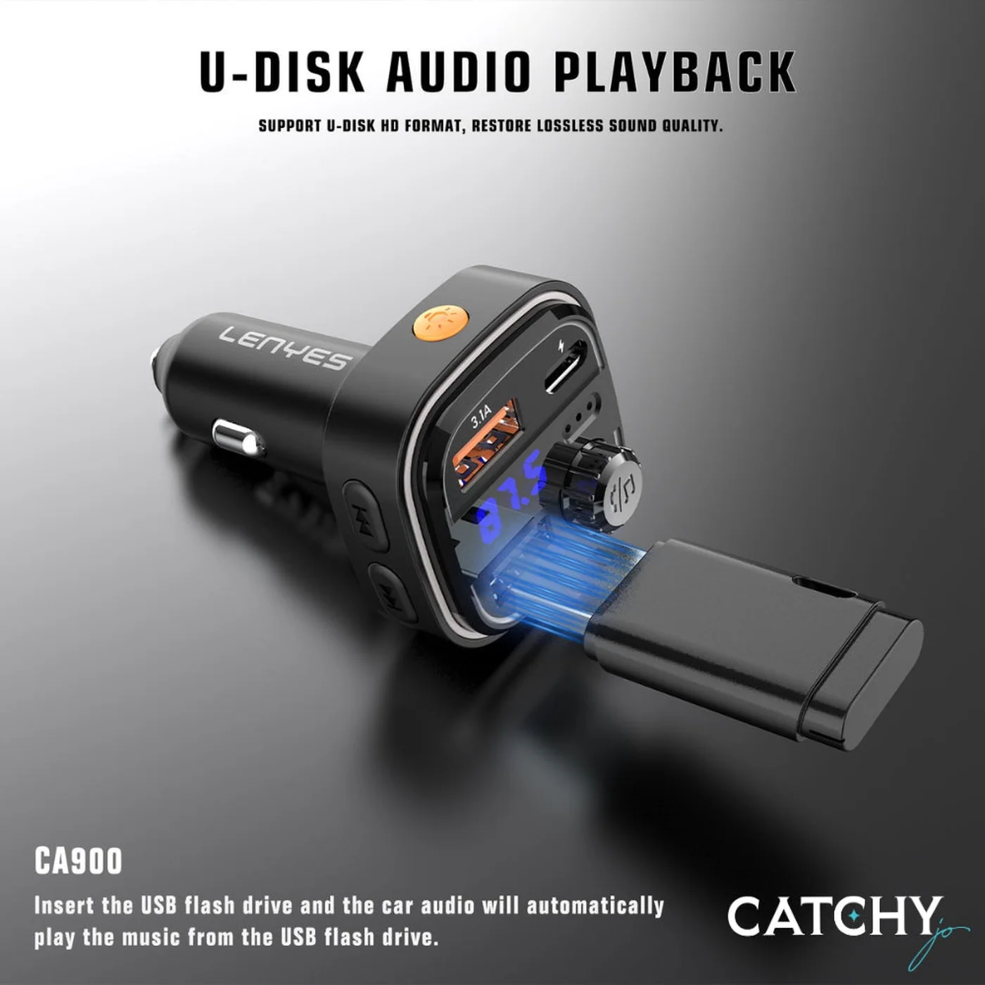 LENYES CA900 Car Charger - Image 2