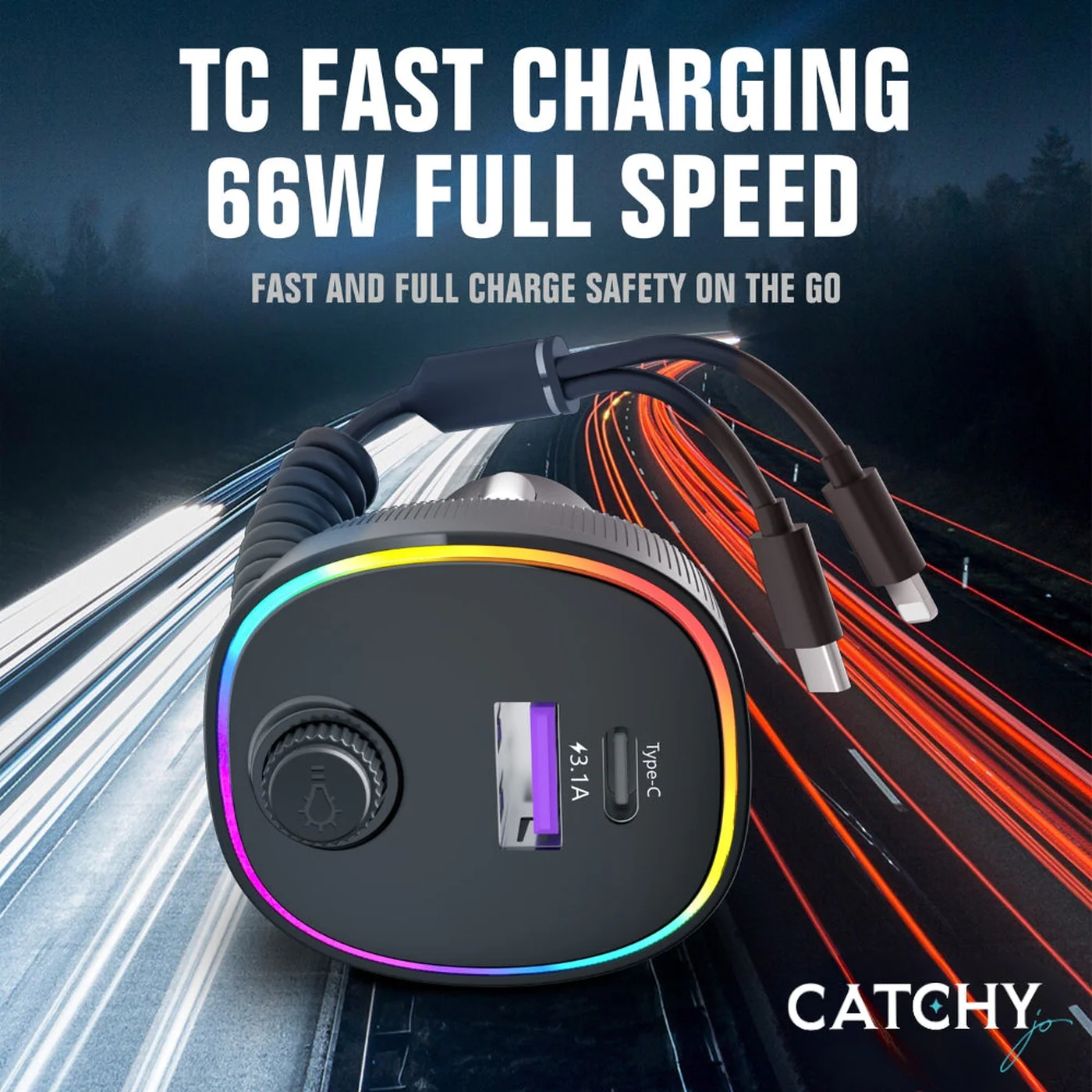 LENYES CA903 Car Charger - Image 4