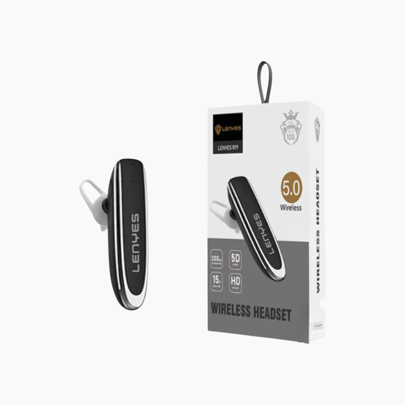 LENYES R19 Wireless Headset - Image 2