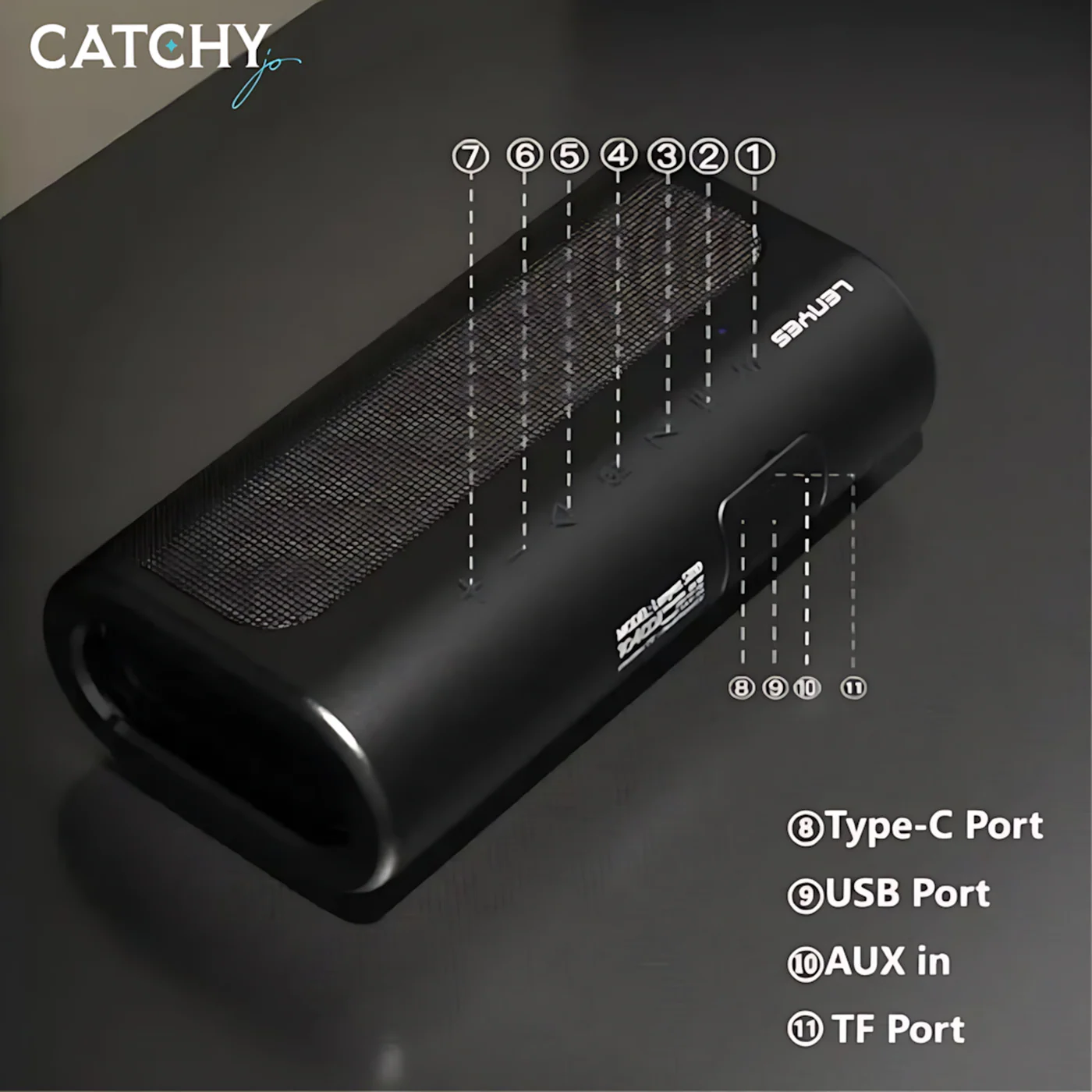 LENYES S810 Wireless Speaker - Image 2