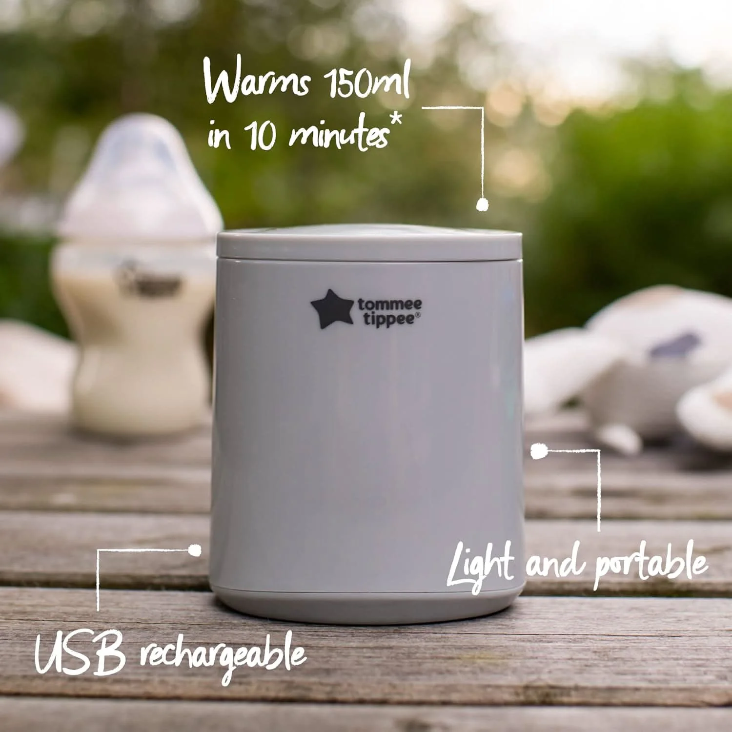 Tommee Tippee Let's Go Portable Travel Bottle Warmer - Image 9