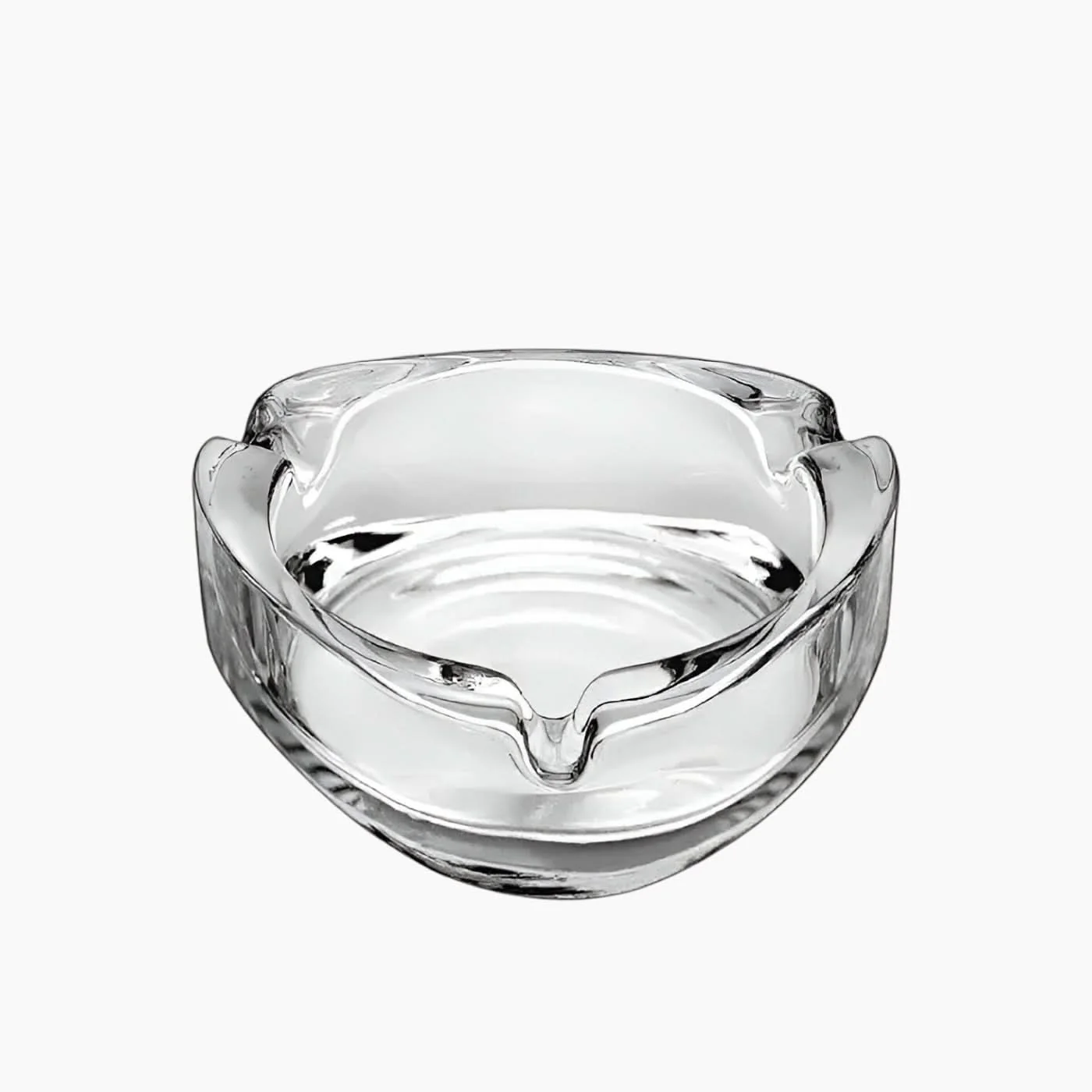 Libbey Triangle Ashtray Glass