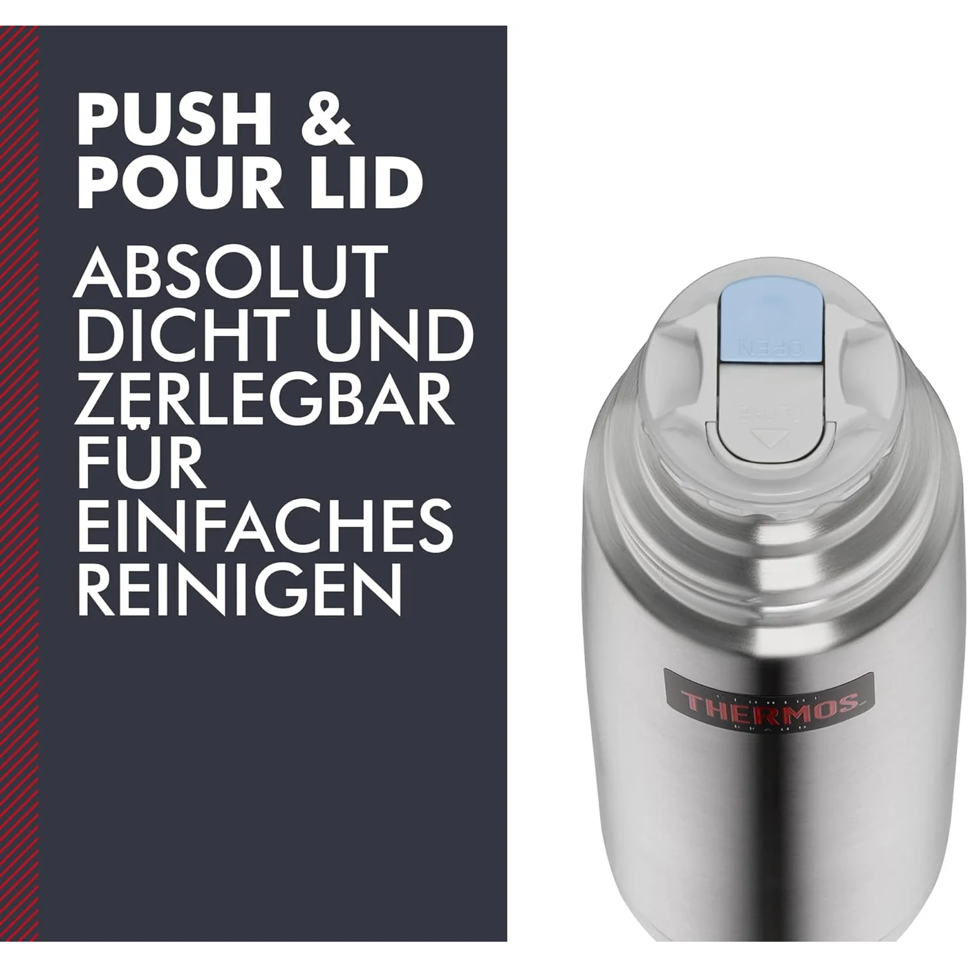 Thermos Light & Compact SS Flask 1 L - Image 8