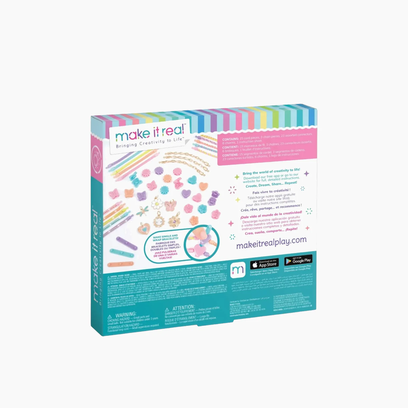 MAKE IT REAL Linked Looks Bracelet Kit- 48 Pcs - Image 2