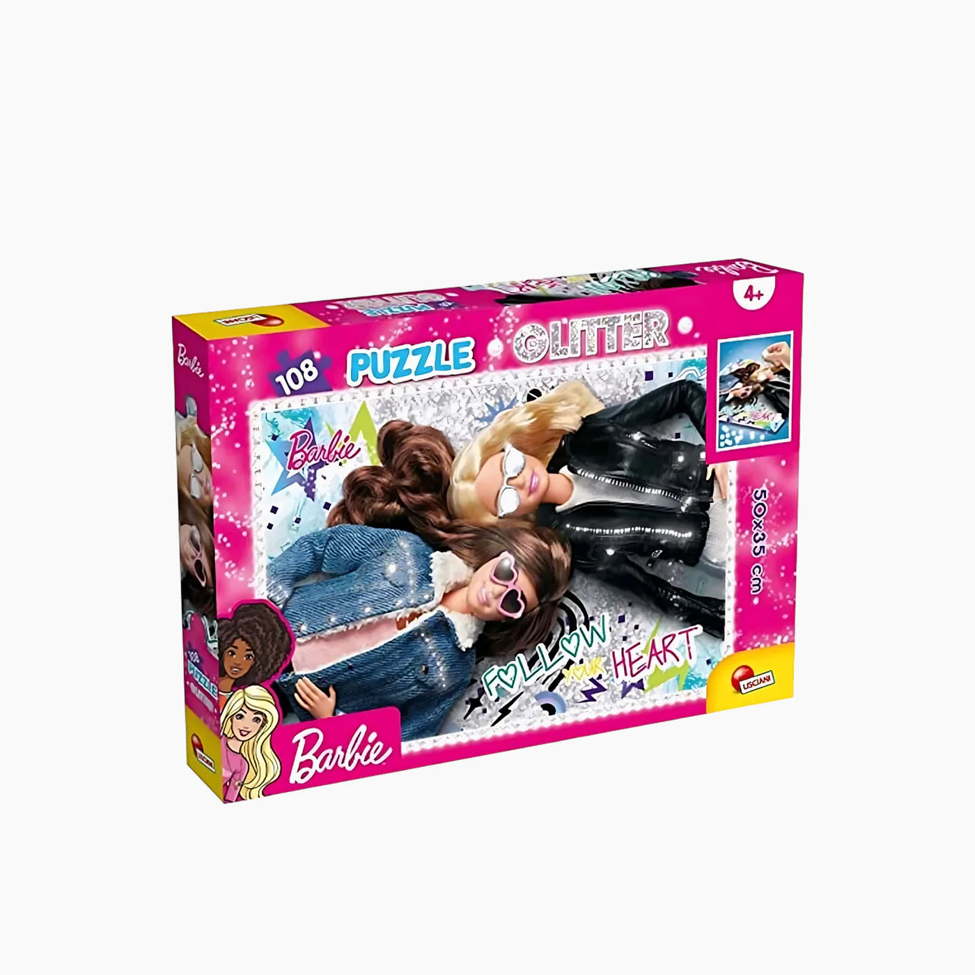 Lisciani Barbie Puzzle Glitter Plus Jigsaw Puzzle - Image 2