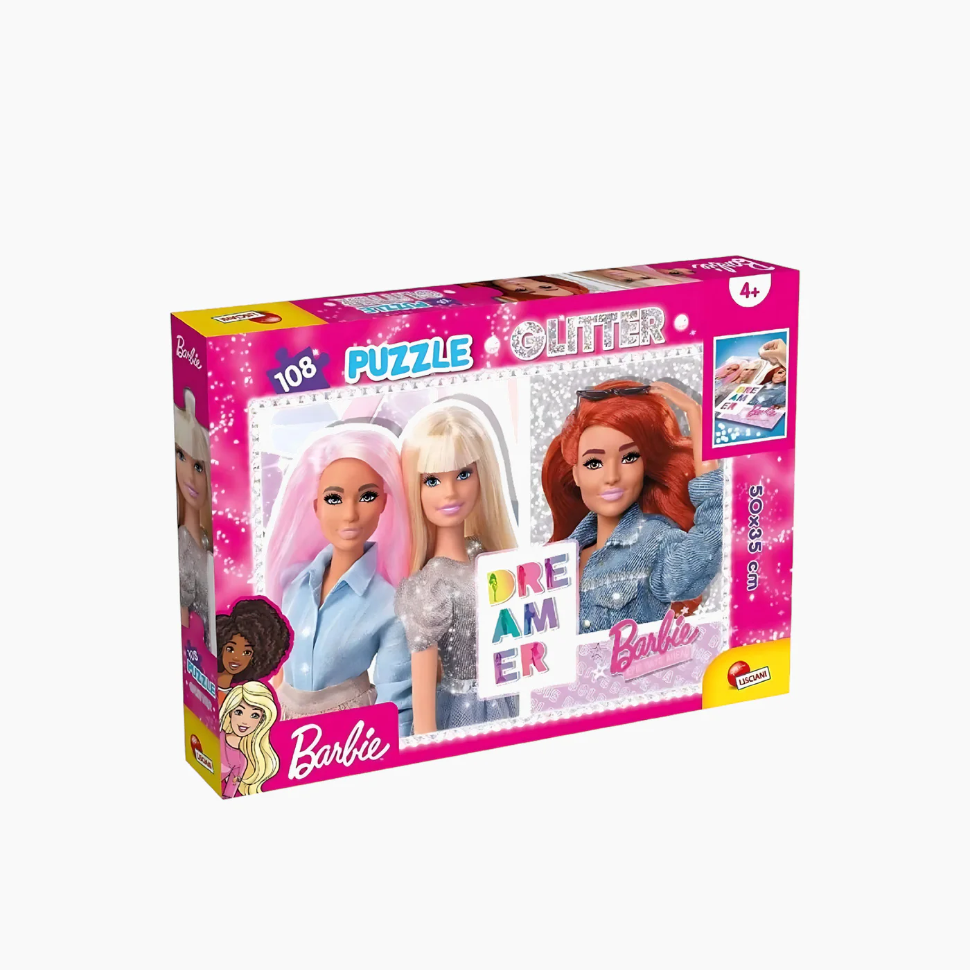 Lisciani Barbie Glitter Plus Best Friends Forever Puzzle - Image 2
