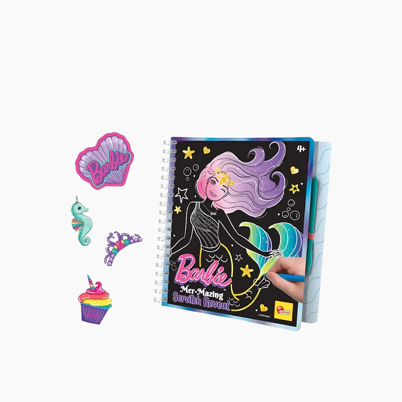 Lisciani Barbie Scratch Art Sketchbook - Image 4
