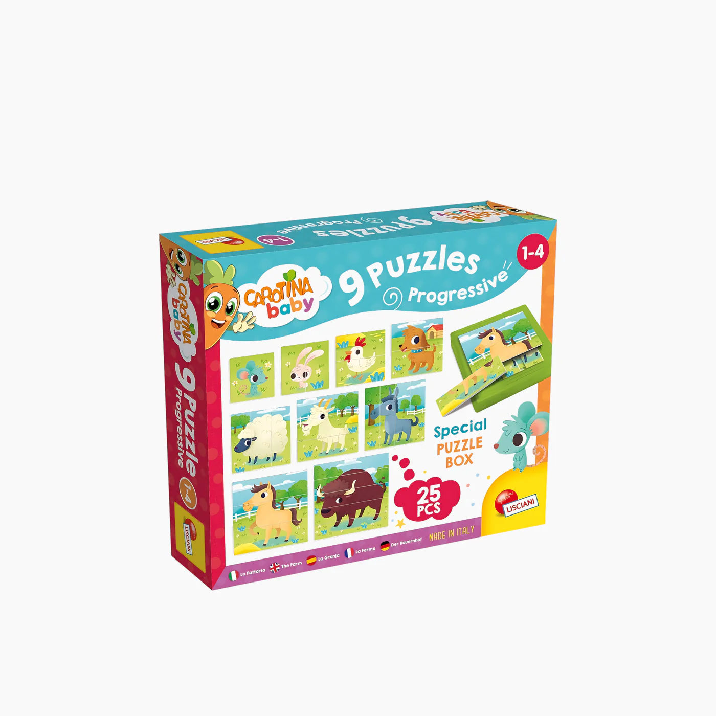 Lisciani Carotina Baby Progressive Puzzle - Image 5
