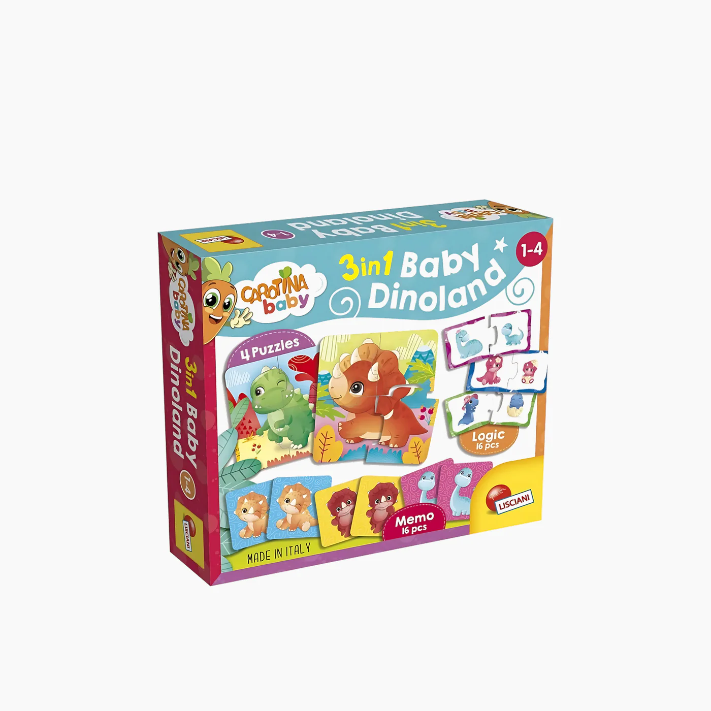 Lisciani Carotina Baby Dinoland Toy Playset - Image 4