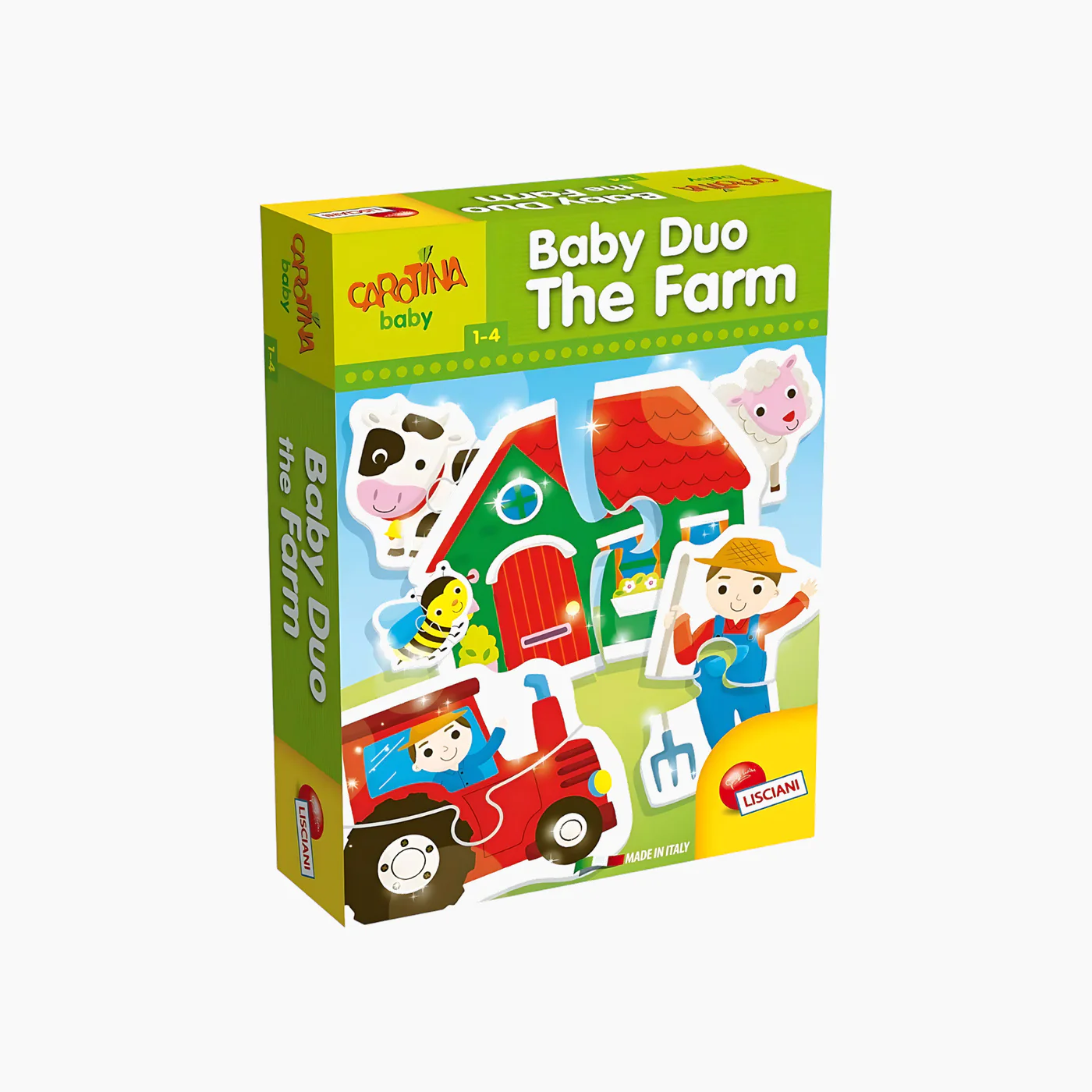 Lisciani Carotina Baby Duo The Farm Animal Figures - Image 3