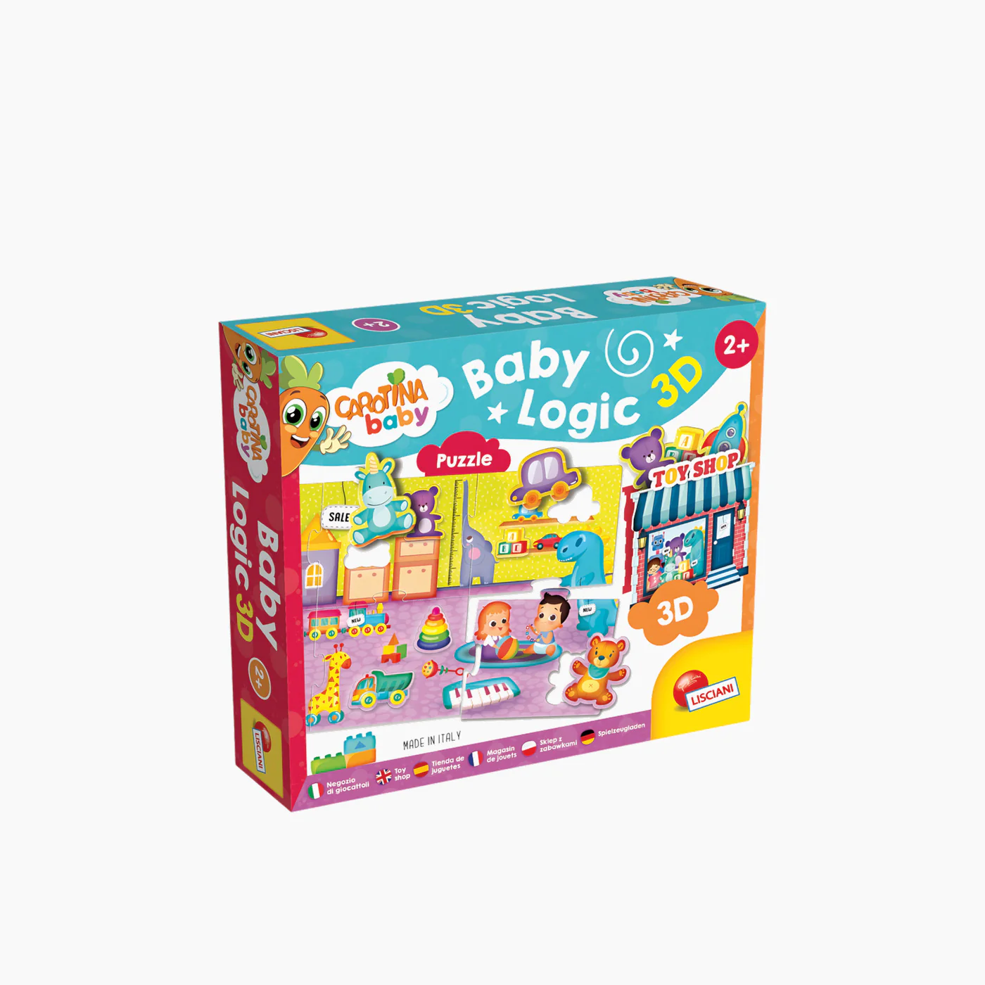 Lisciani Carotina Baby Logic 3D Toys - Image 2