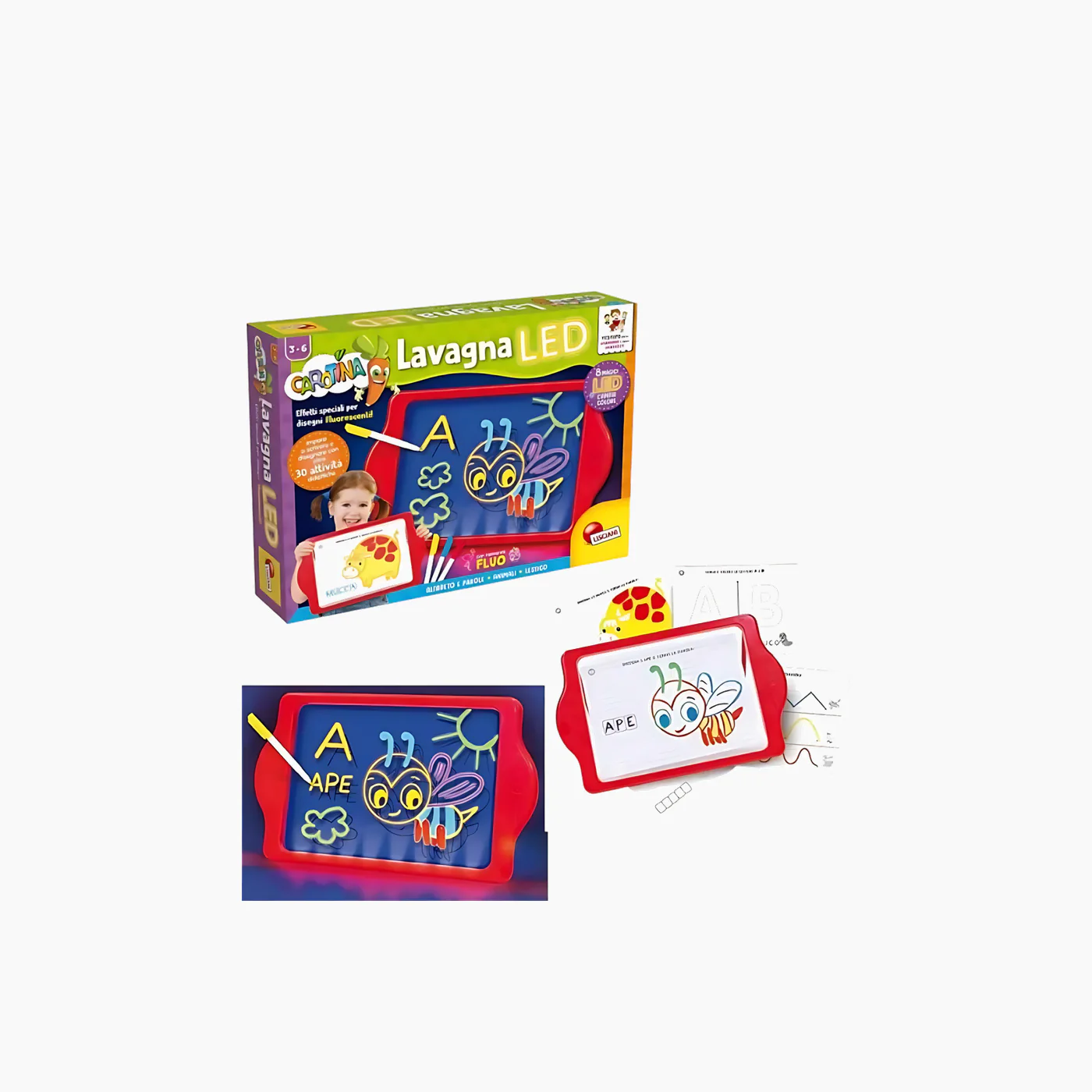 Lisciani Carotina Educational LED Board - Image 2