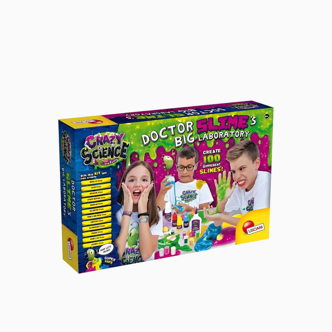 Lisciani Crazy Science The Laboratory of Doctor Slime Play Dough - Image 3