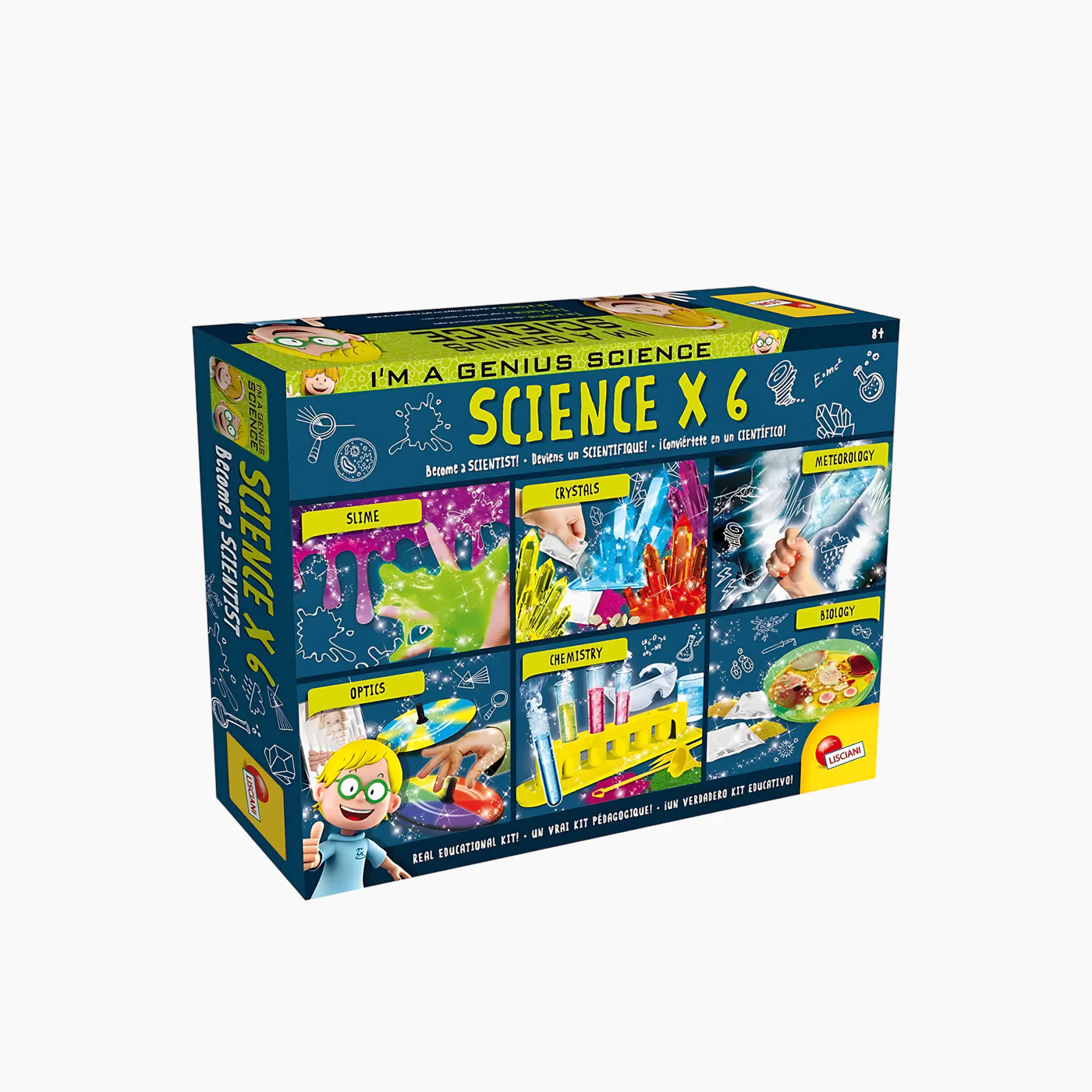 Lisciani I'm A Genius 6 Sciences Educational Kit - Image 2