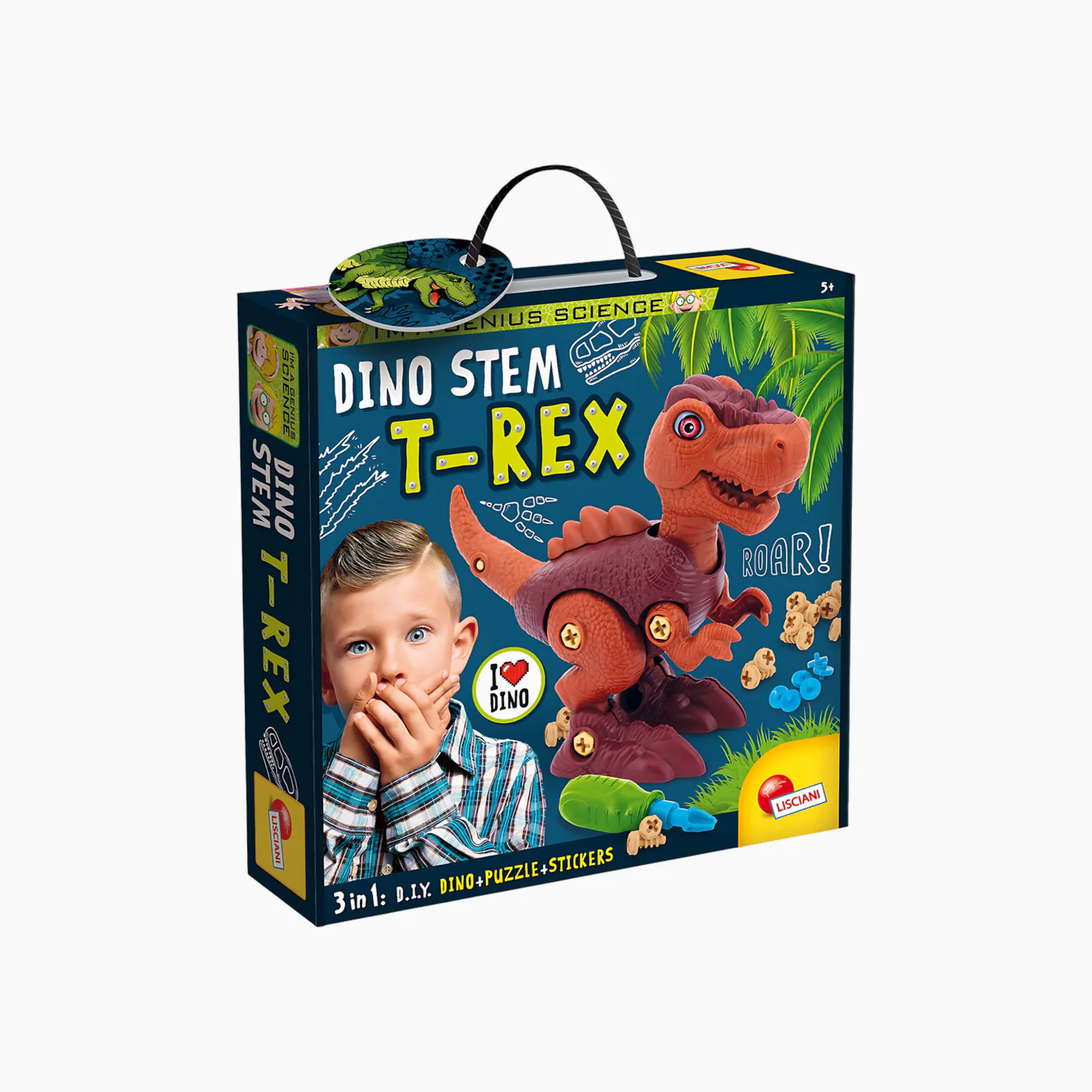 Lisciani I'm A Genius Dino Stem T-Rex Toy - Image 3