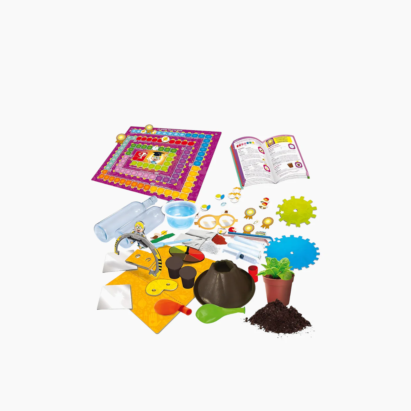 Lisciani I'm A Genius The Super Laboratory of 101 Experiments Science Kit